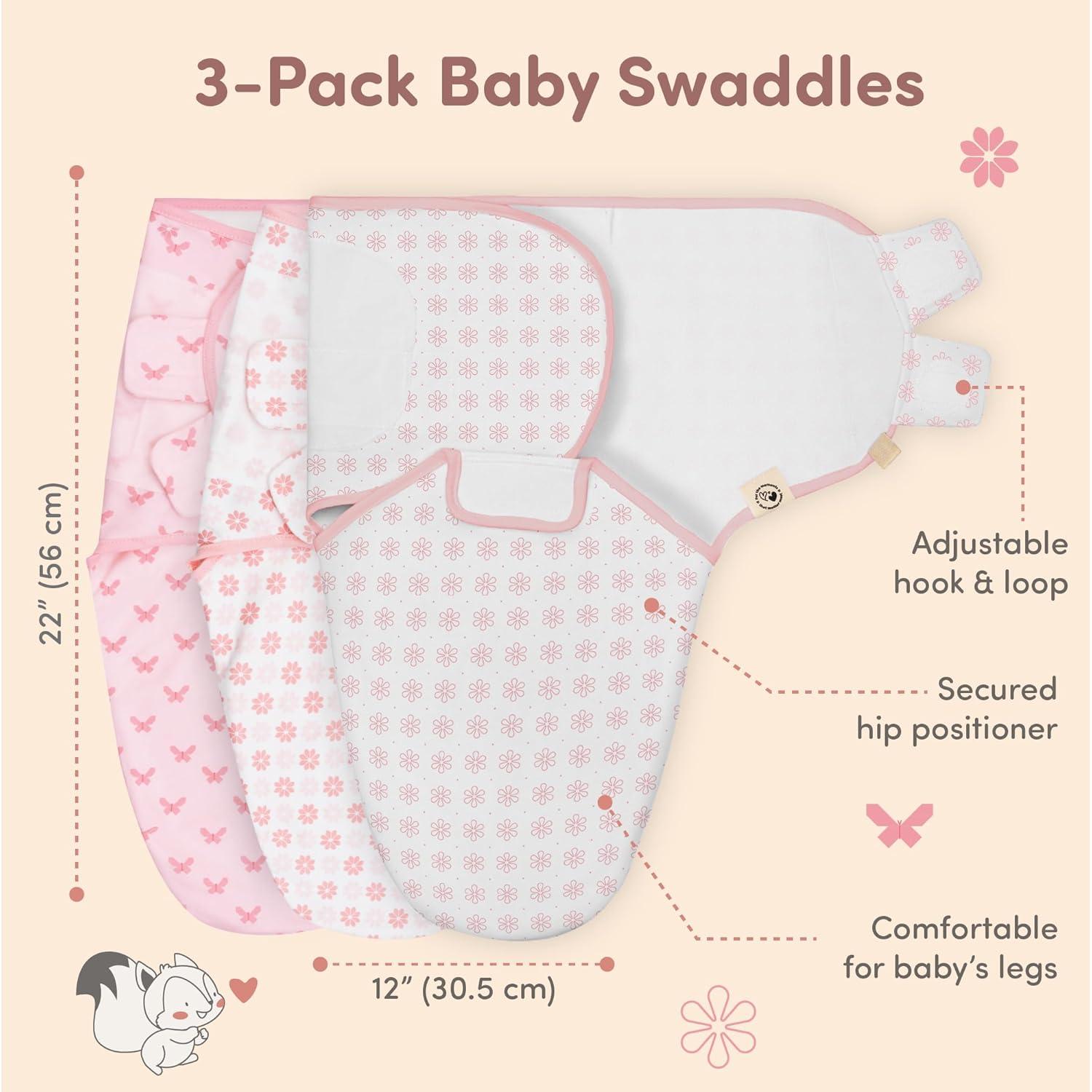 Saco de Sueño Orgánico Sweety Fox 3-Pack 0-3 Meses Bebé