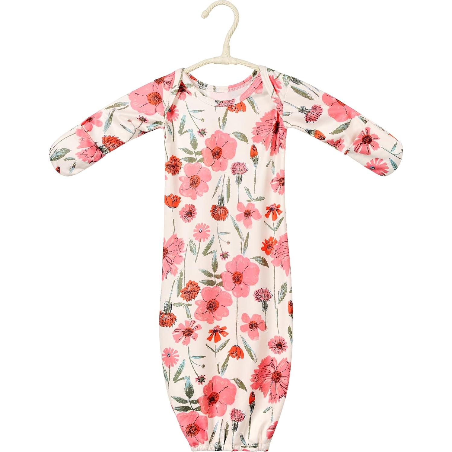 Conjunto de vestido de manga larga para bebé 0-3 meses