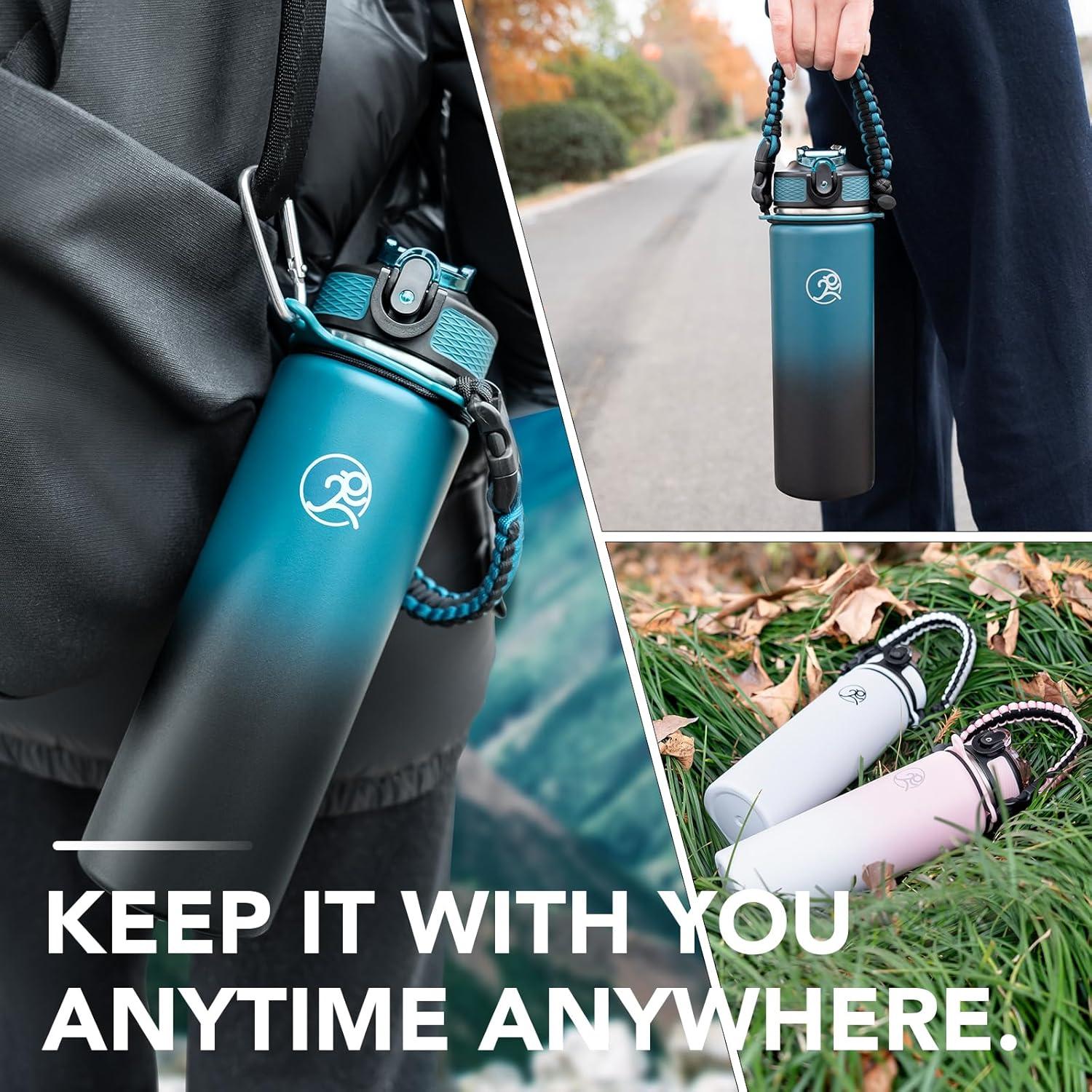 Botella de Agua Aislada GOSWAG 24oz Acero Inoxidable