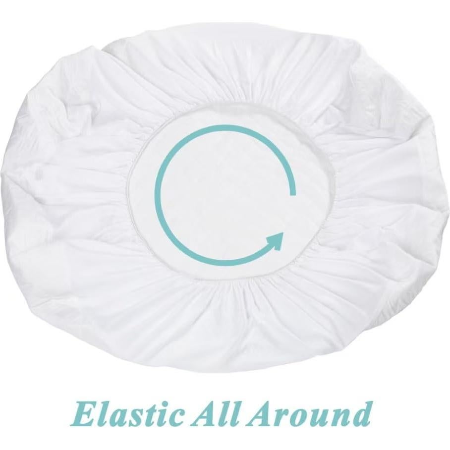 Protector de Colchón Impermeable para Cuna American Baby 132x71 cm