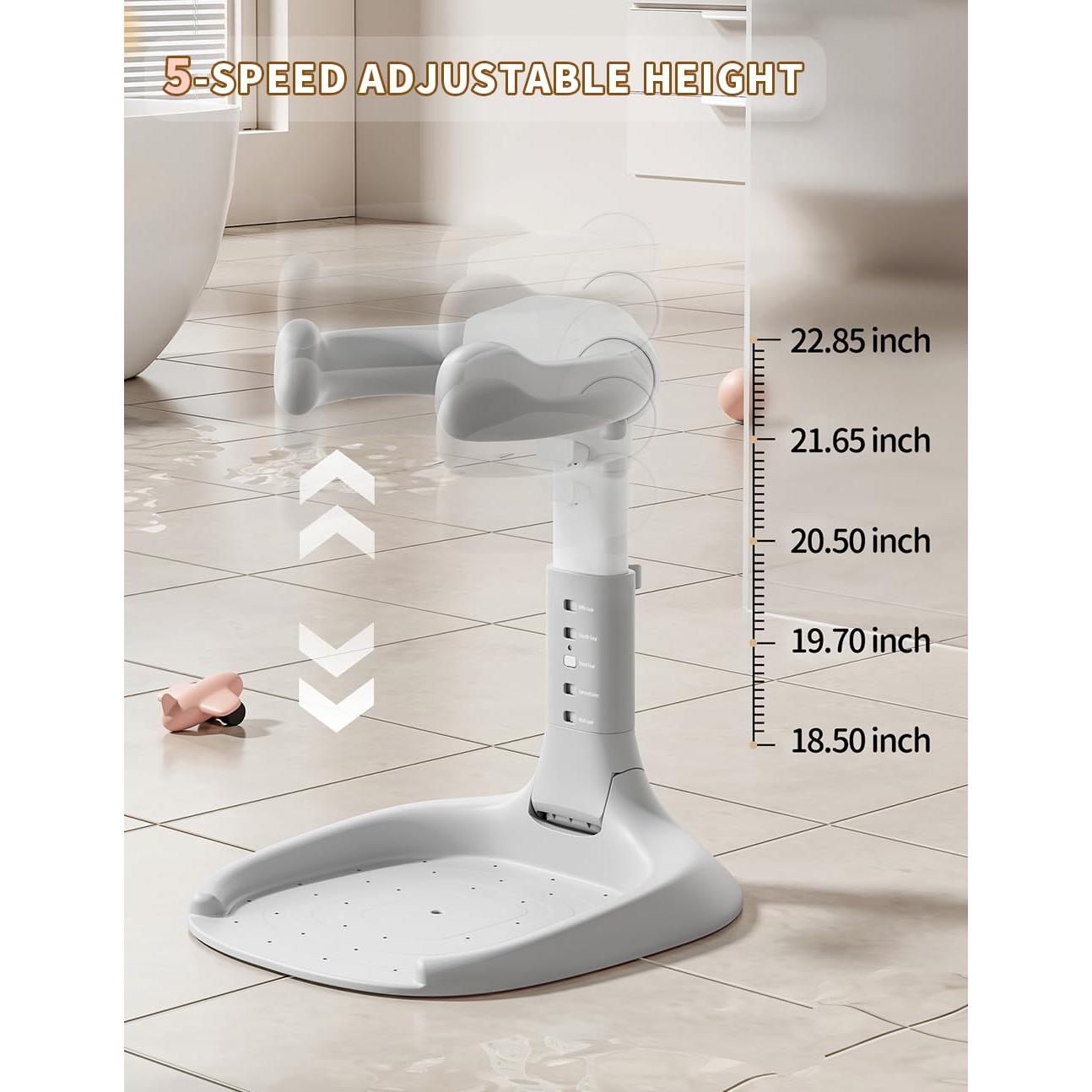 Soporte de Ducha para Bebé Bonbay Ajustable Antideslizante