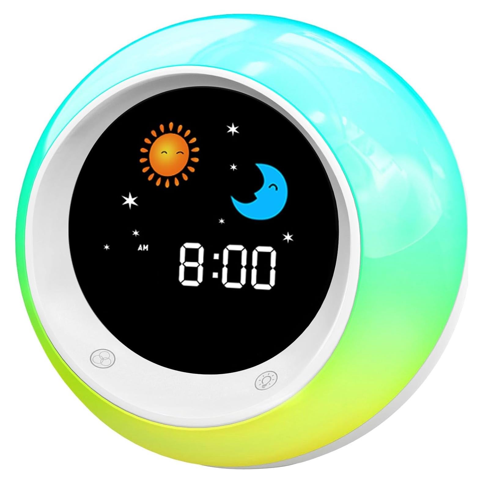 Reloj Despertador Infantil FiveHome A300-NEW con Luz y Sonido