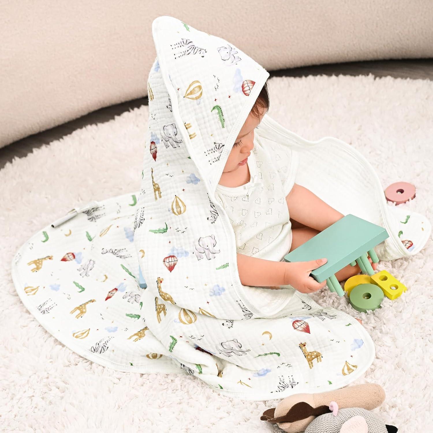 Toallas de Bebé con Capucha David's Kids 2 Pack 81cm Algodón