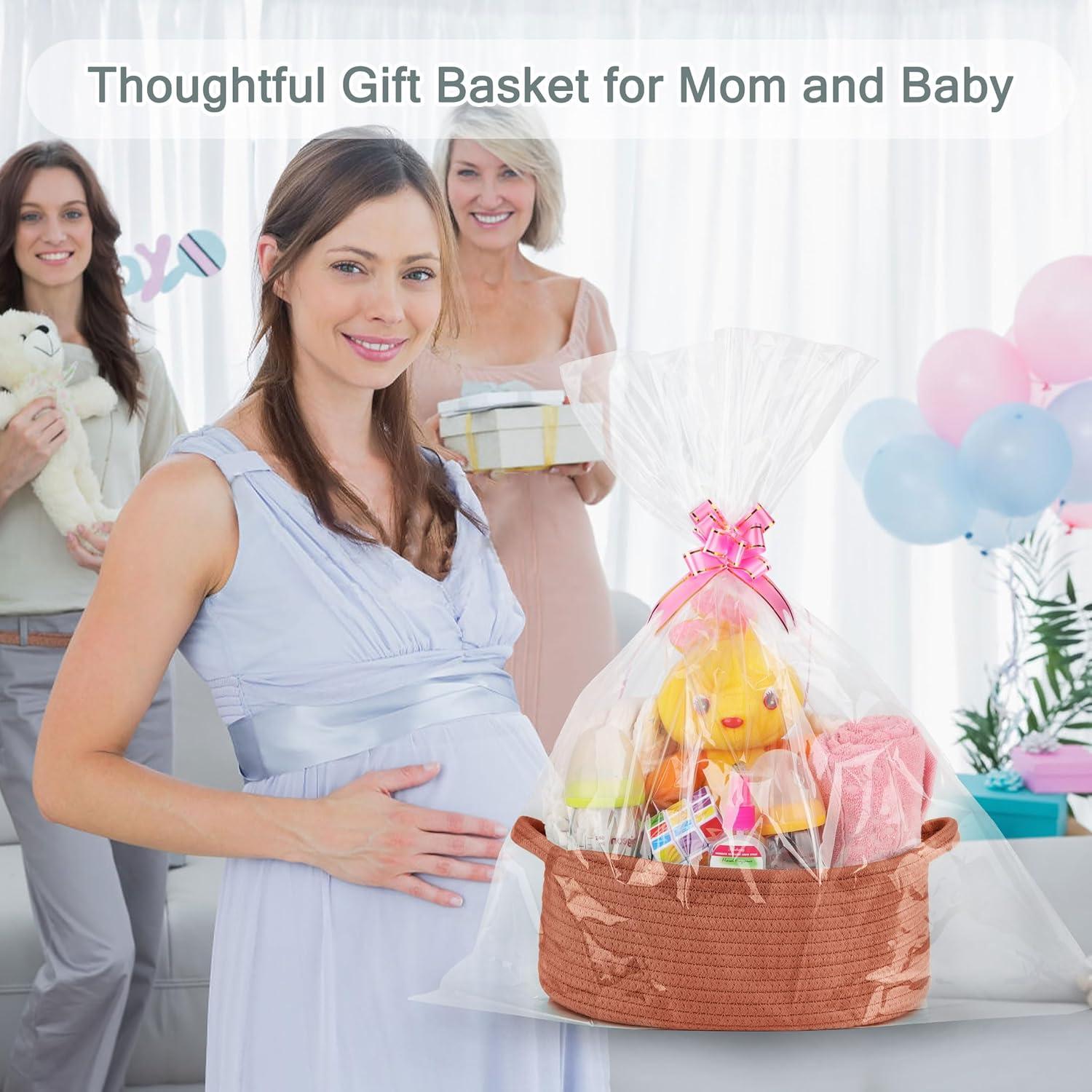 Cesta de Almacenamiento Tejida COMSE 30.5x20.3x12.7 cm Algodón