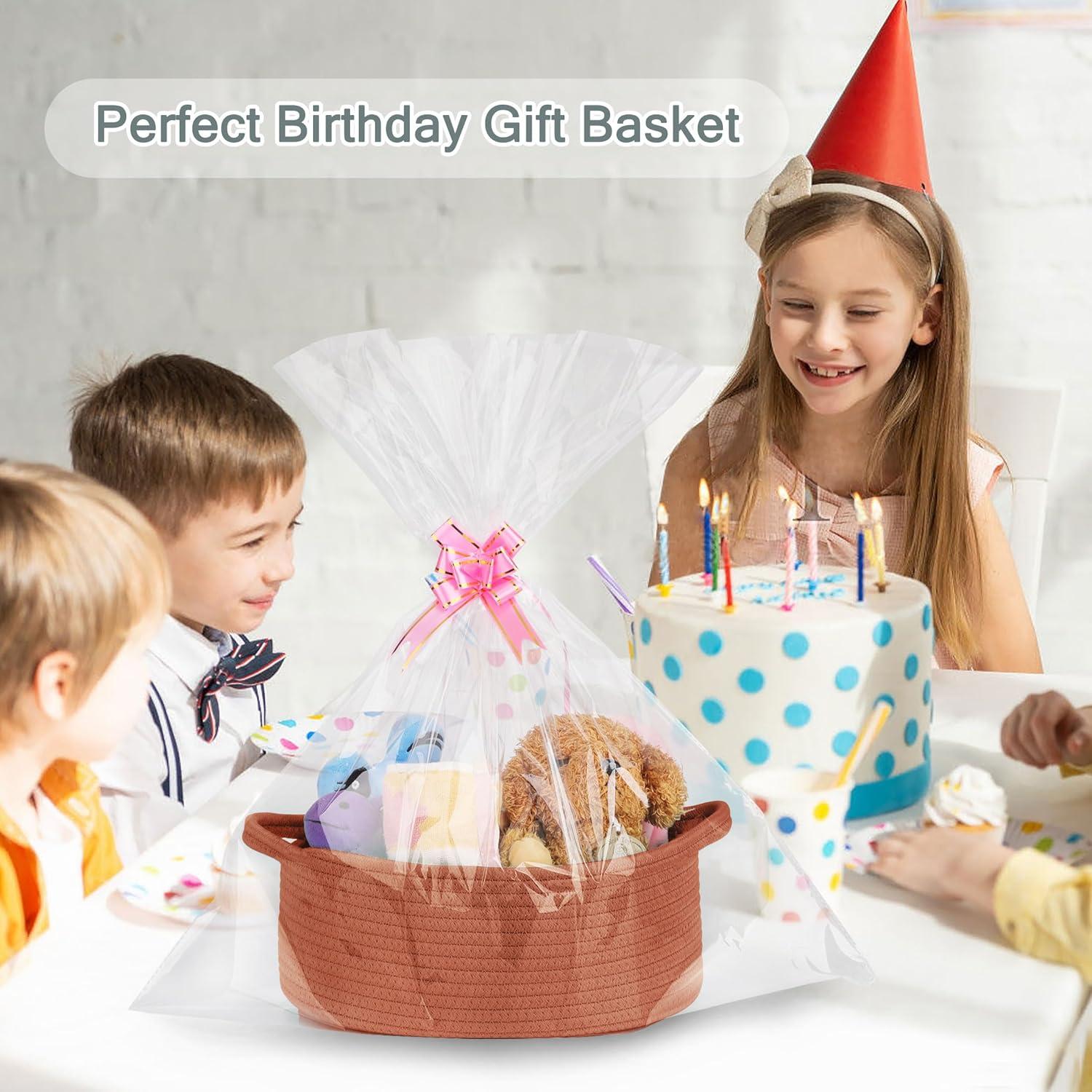 Cesta de Almacenamiento Tejida COMSE 30.5x20.3x12.7 cm Algodón