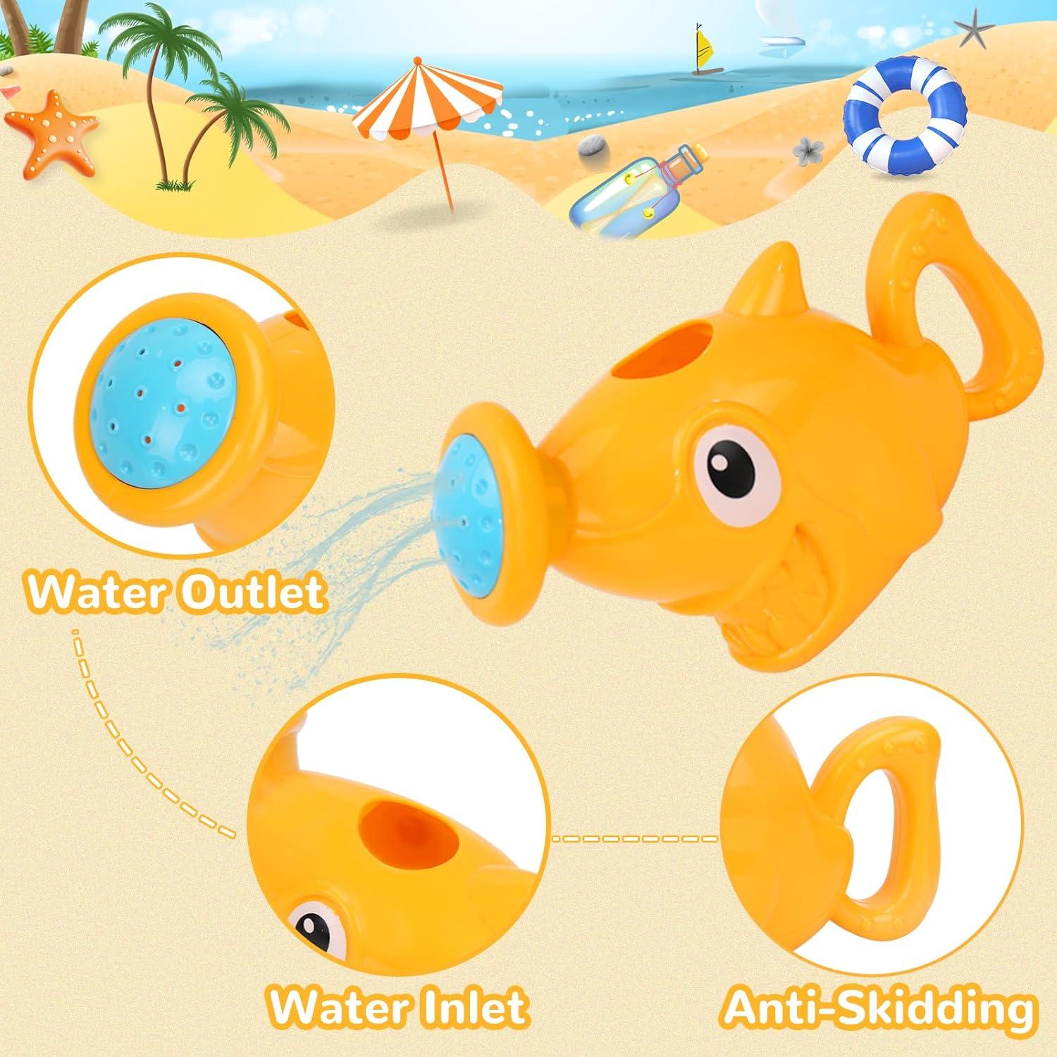 Juguetes de baño HCFJEH 13 PCS para bebés 1-3 años