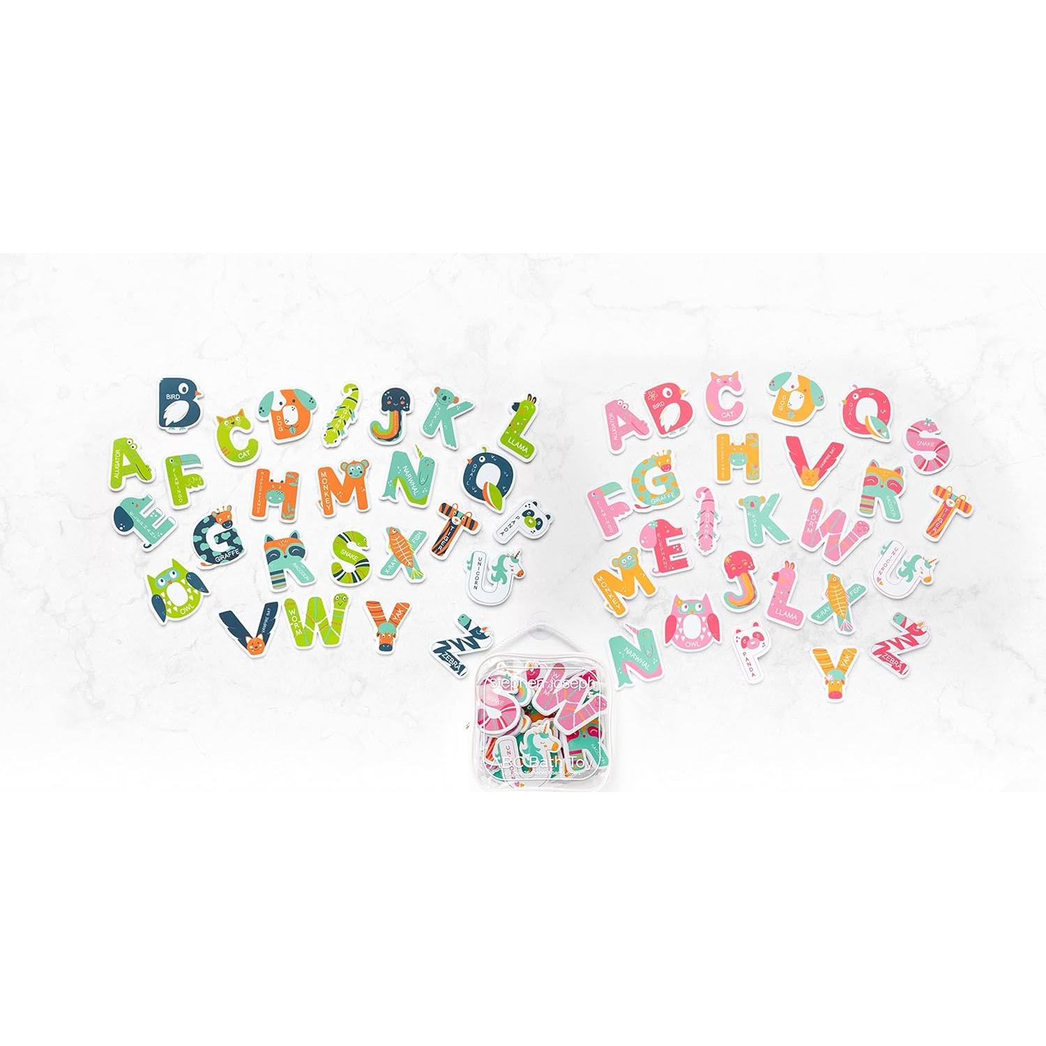 Juego de Juguetes de Espuma Flotante Stephen Joseph 35 Piezas Azul