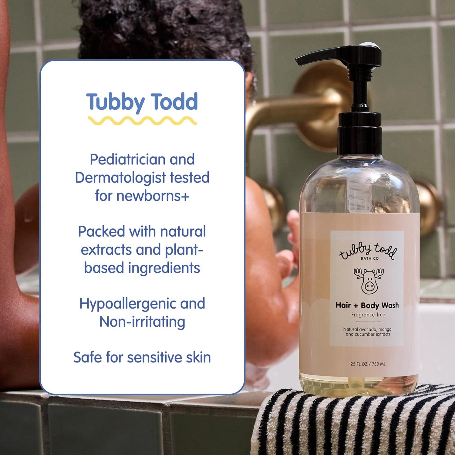 Set Champú y Acondicionador Tubby Todd - Bebés 739ml y 720ml