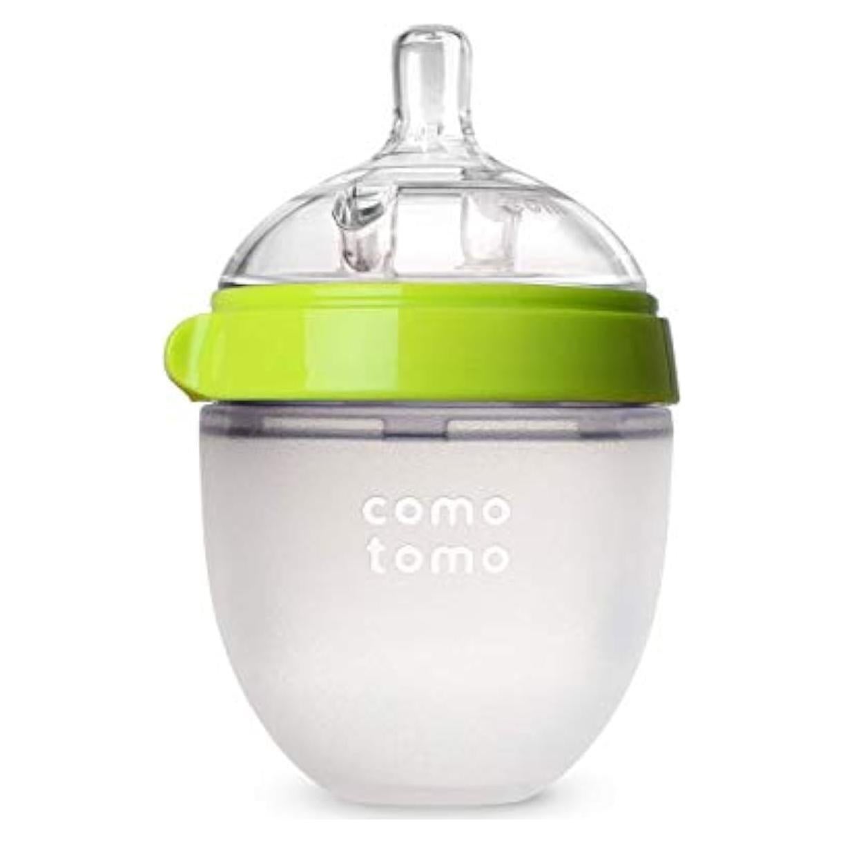 Biberón Anti-Cólicos Comotomo 150ml Verde Silicona