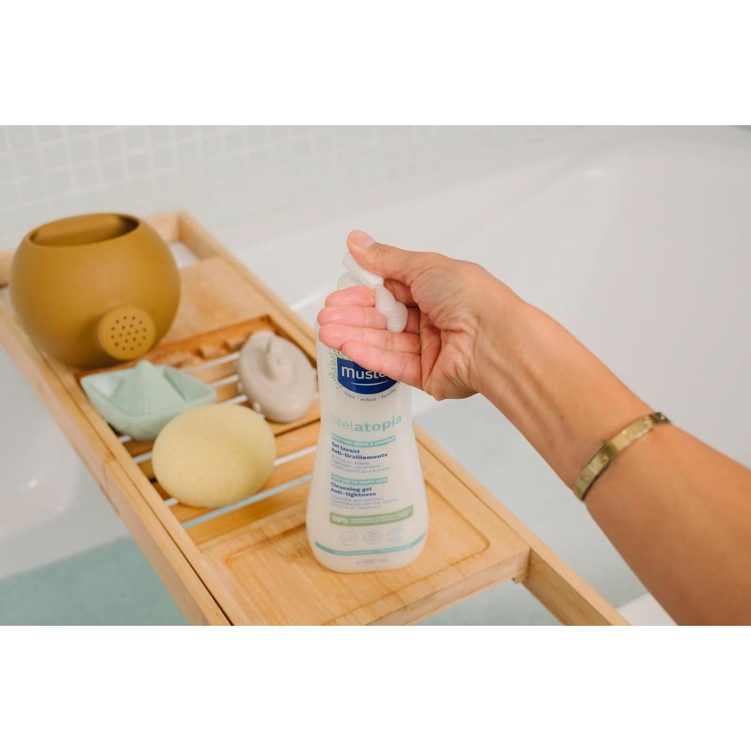 Gel de Limpieza Mustela Stelatopia 200 ml para Bebé