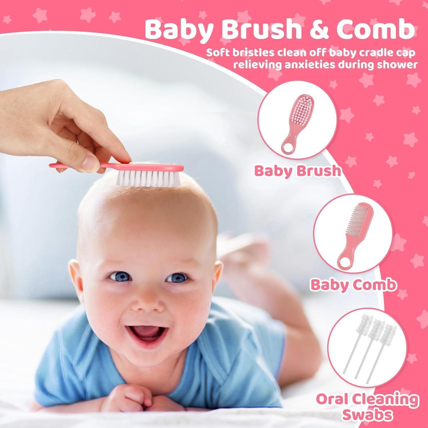 Kit de Cuidado para Bebés 19 en 1 AOZBZ Rosa