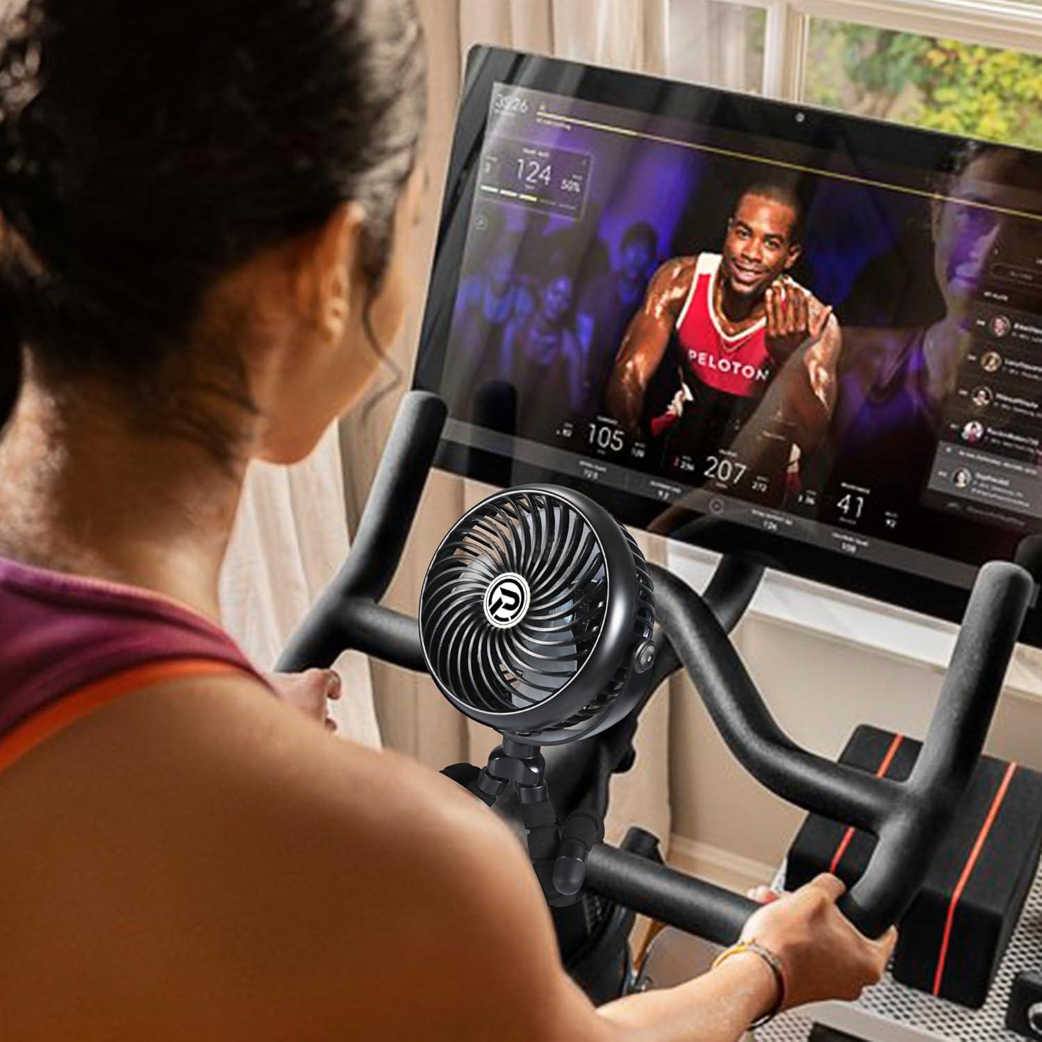 Ventilador de Clip MORECORE para Bicicleta y Trotadora