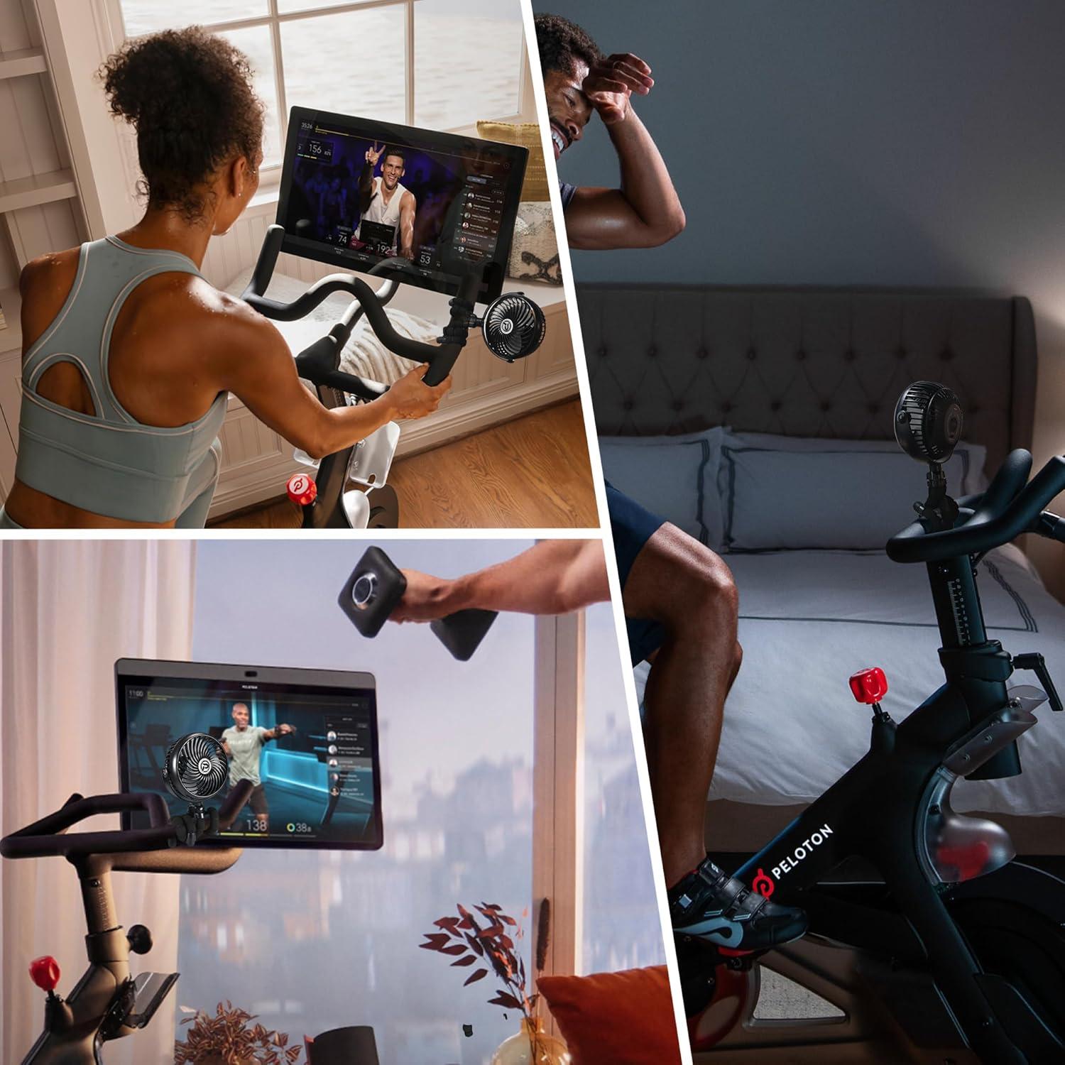 Ventilador de Clip MORECORE para Bicicleta y Trotadora