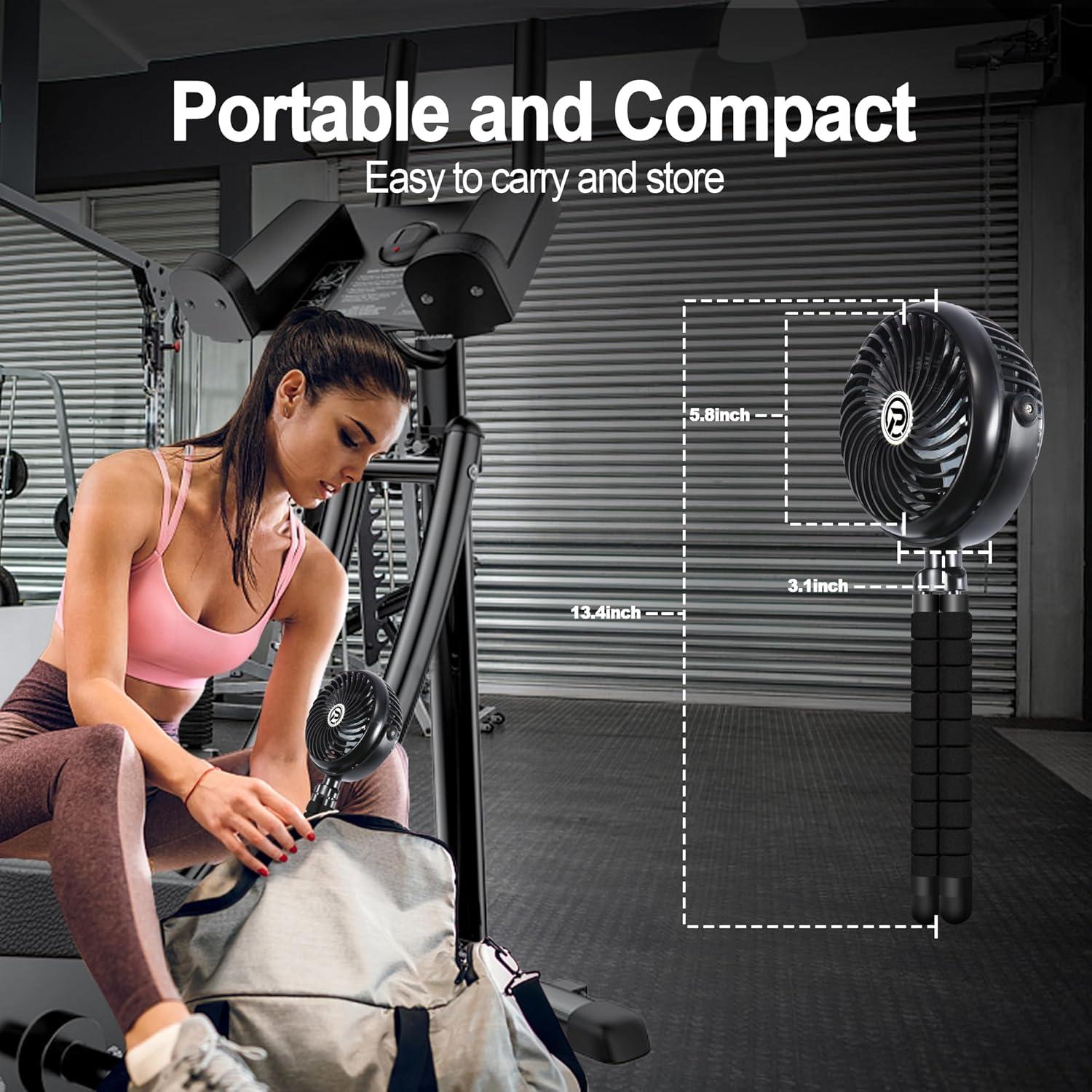 Ventilador de Clip MORECORE para Bicicleta y Trotadora