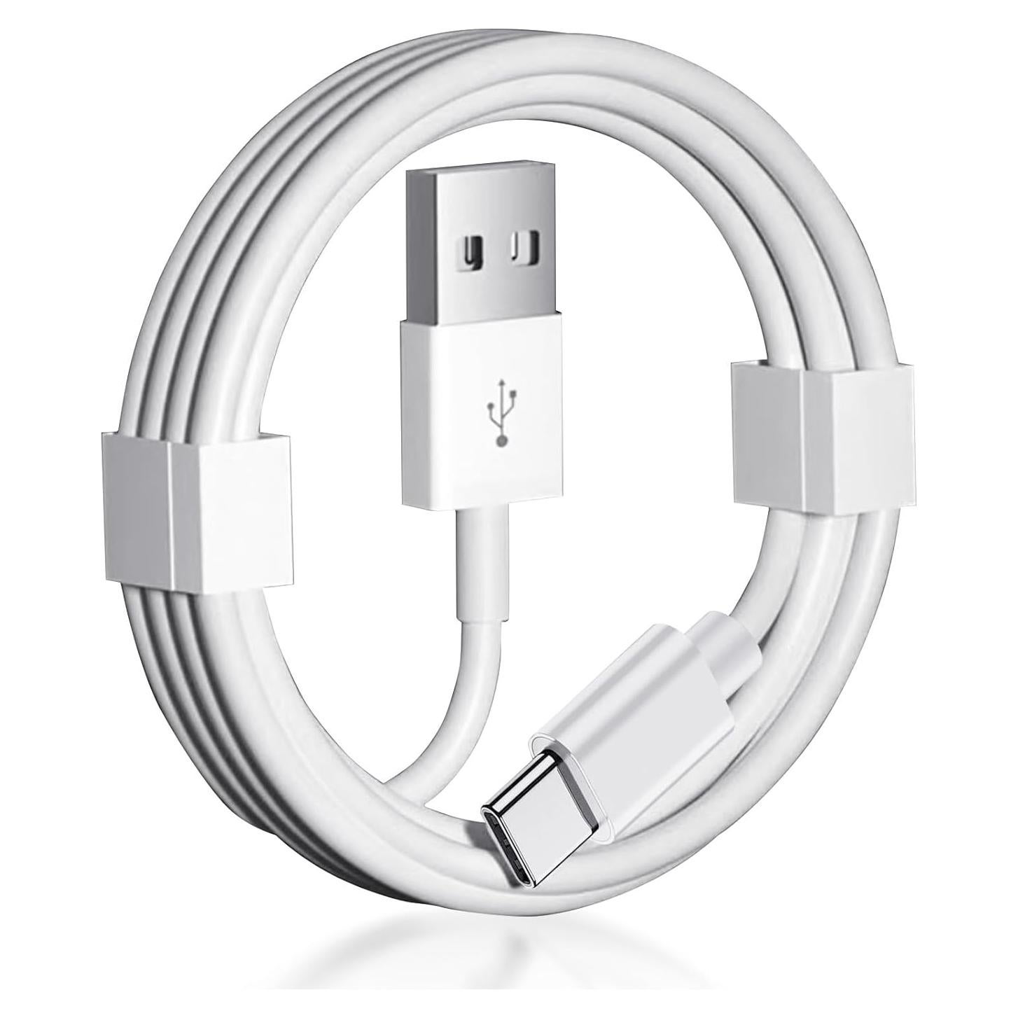 Cable USB A a C 3,05m QCCAC para iPhone y iPad Blanco