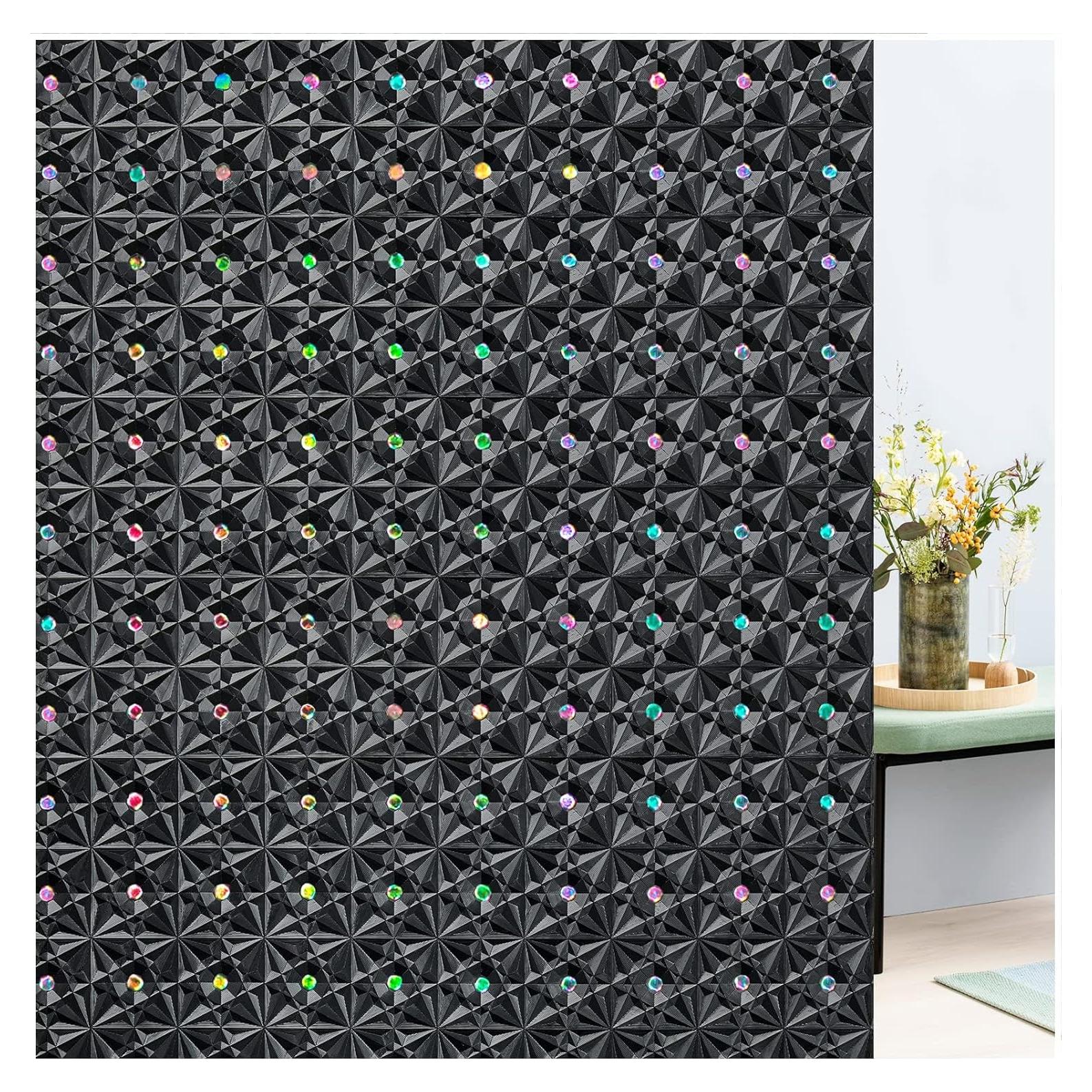 Film de Privacidad Blackout Windimiley 30x200cm Vinilo Negro