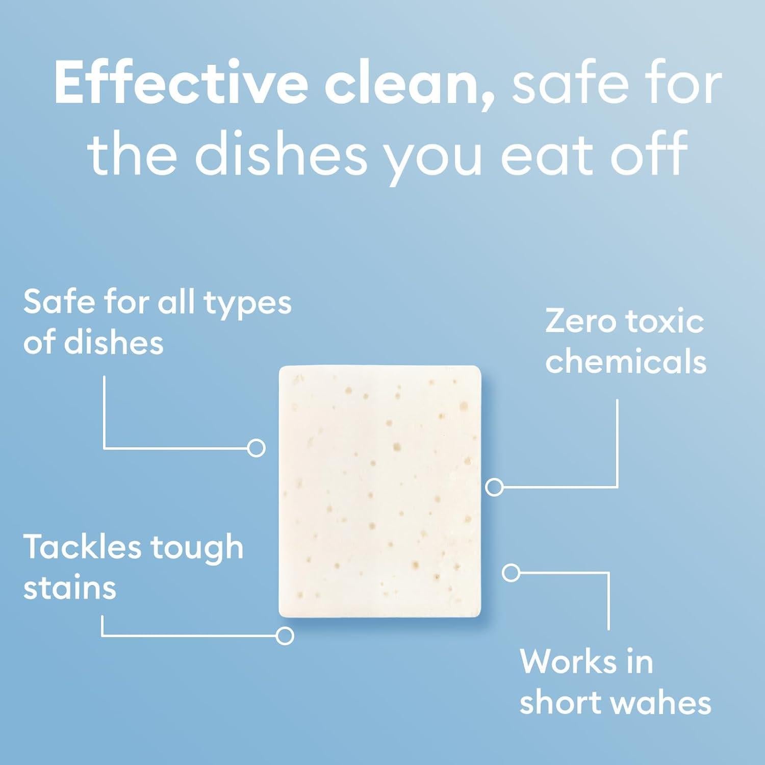 Blocs de Lavavajillas Ecológicos Vove - 60 Tabletas Ultra-Concentradas