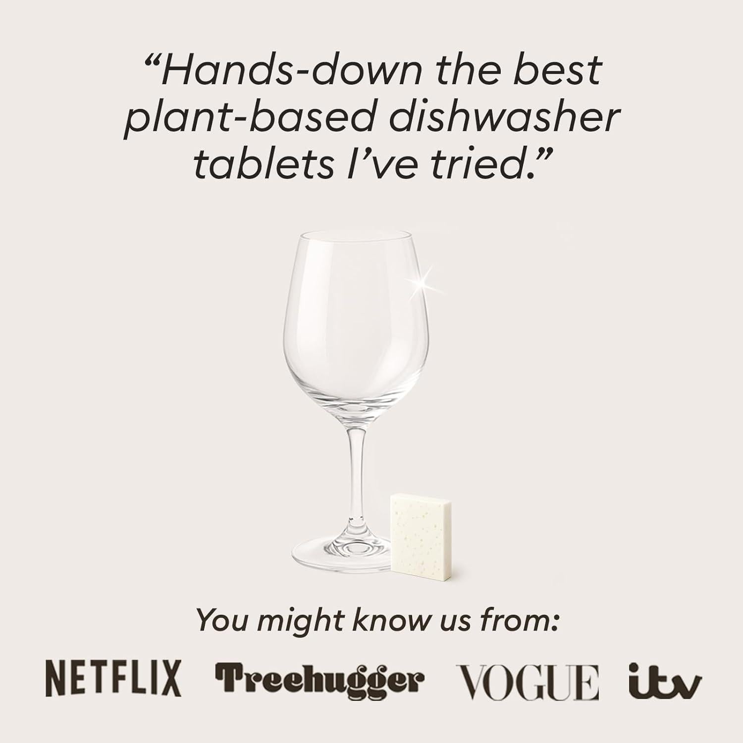 Blocs de Lavavajillas Ecológicos Vove - 60 Tabletas Ultra-Concentradas