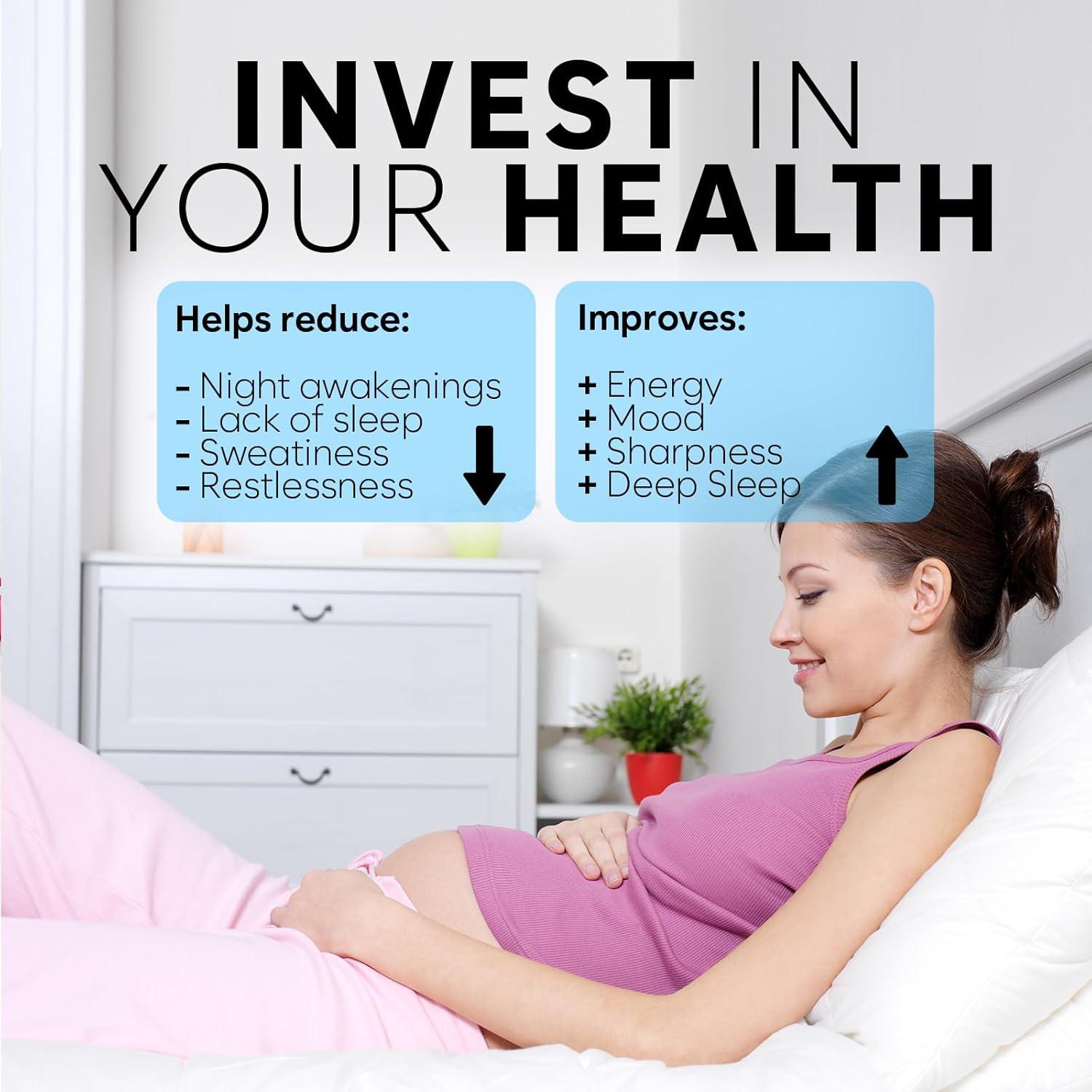 Sistema de Enfriamiento de Cama Adamson B10 Twin Algodón Azul