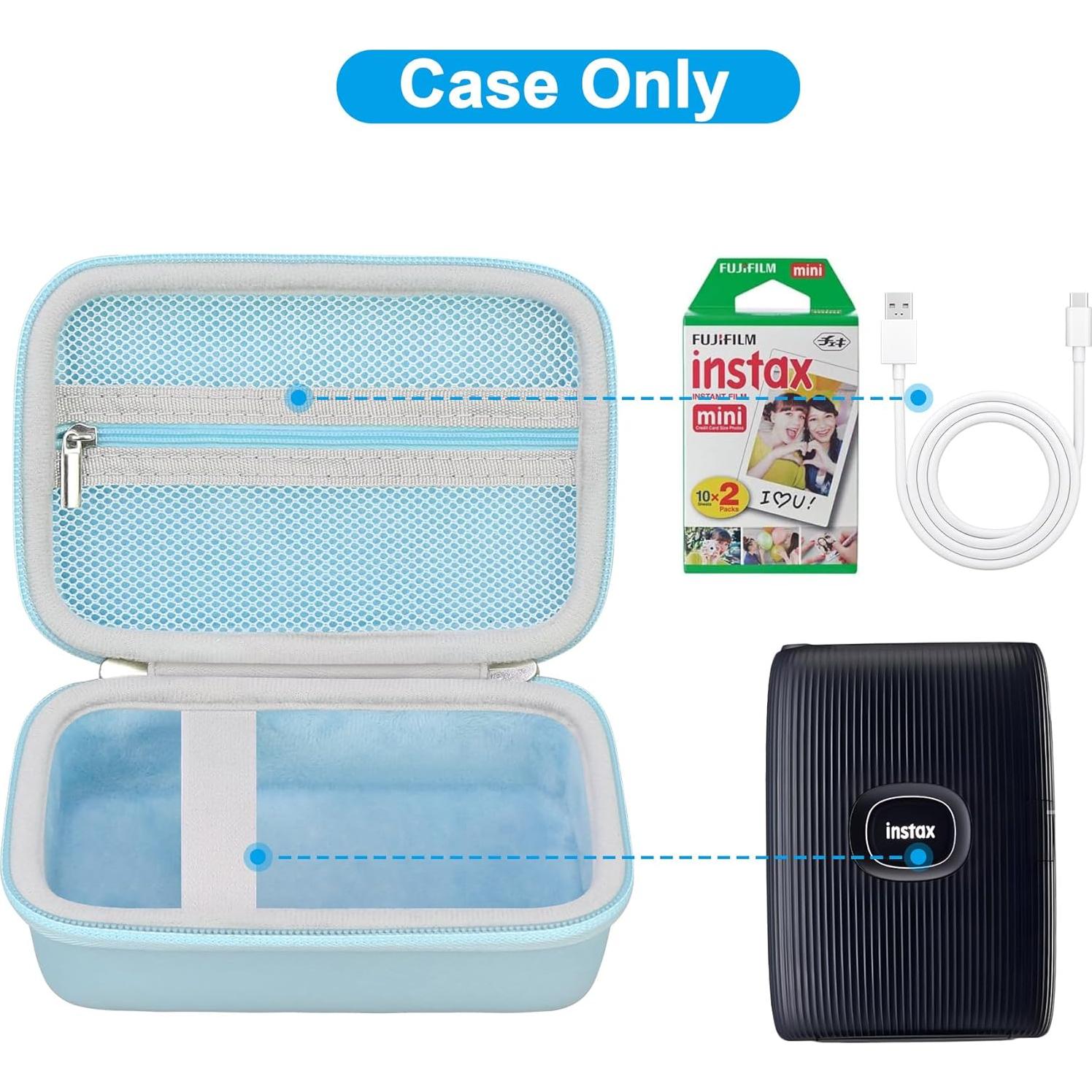 Funda Canboc Azul para Impresora Fujifilm Instax Mini Link 3