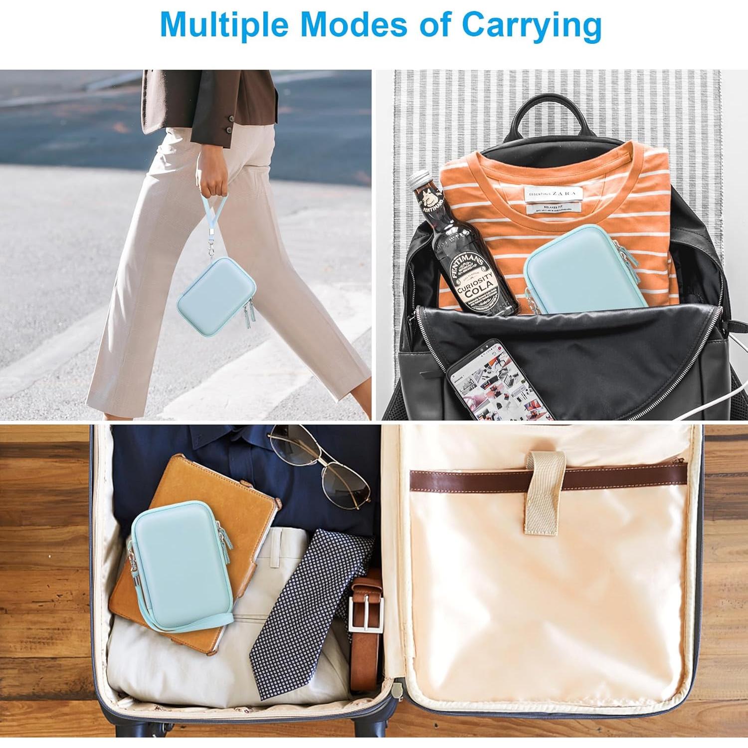 Funda Canboc Azul para Impresora Fujifilm Instax Mini Link 3