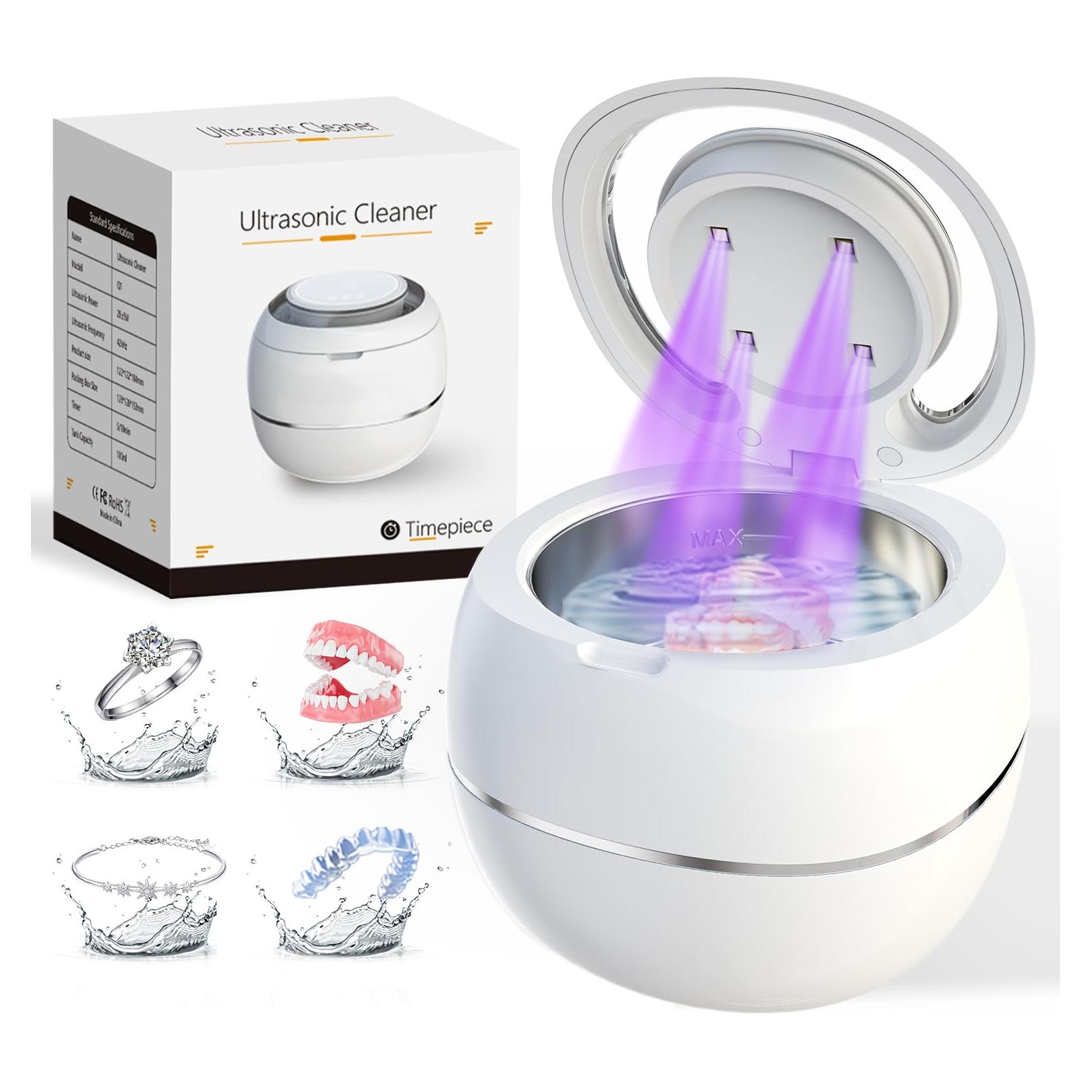 Limpiador Ultrasónico de Dentaduras NARELECT 180ml Blanco