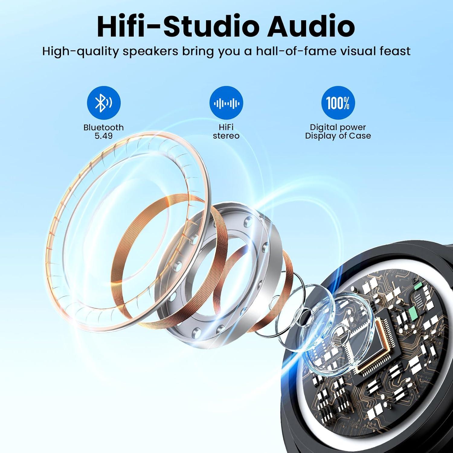 Auriculares Traductores TWS AI 3-en-1 Negro - 139 Idiomas