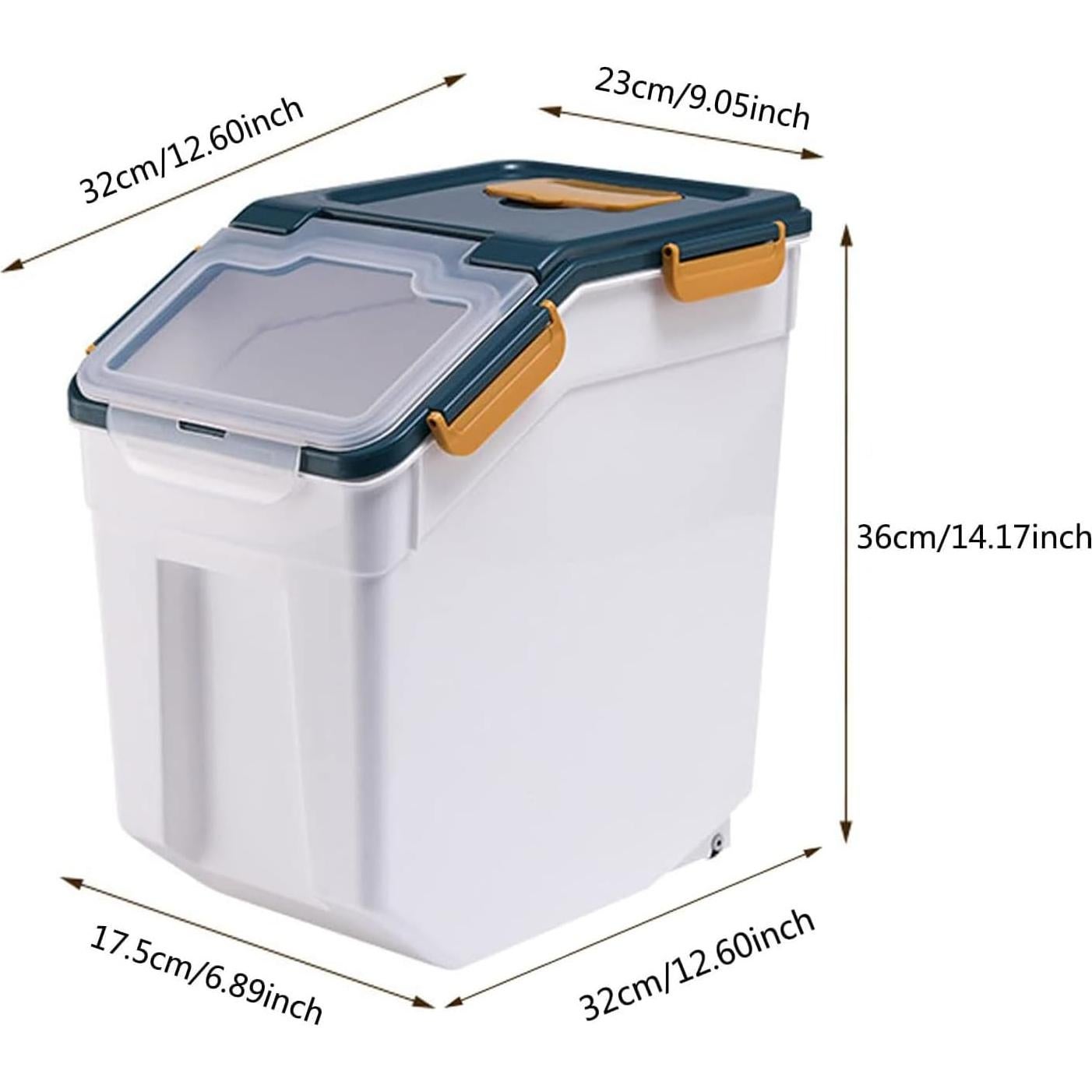 Contenedor Hermético de Almacenamiento PENCK 20L - Paquete de 2