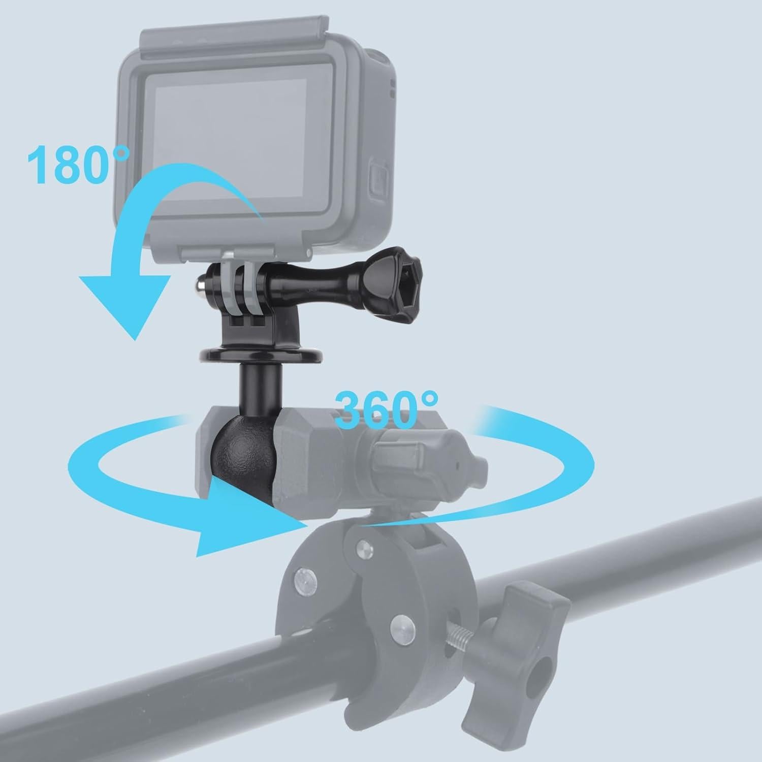 Adaptador de Montaje de Bola 2.54cm Mechrig YD040 para Gopro