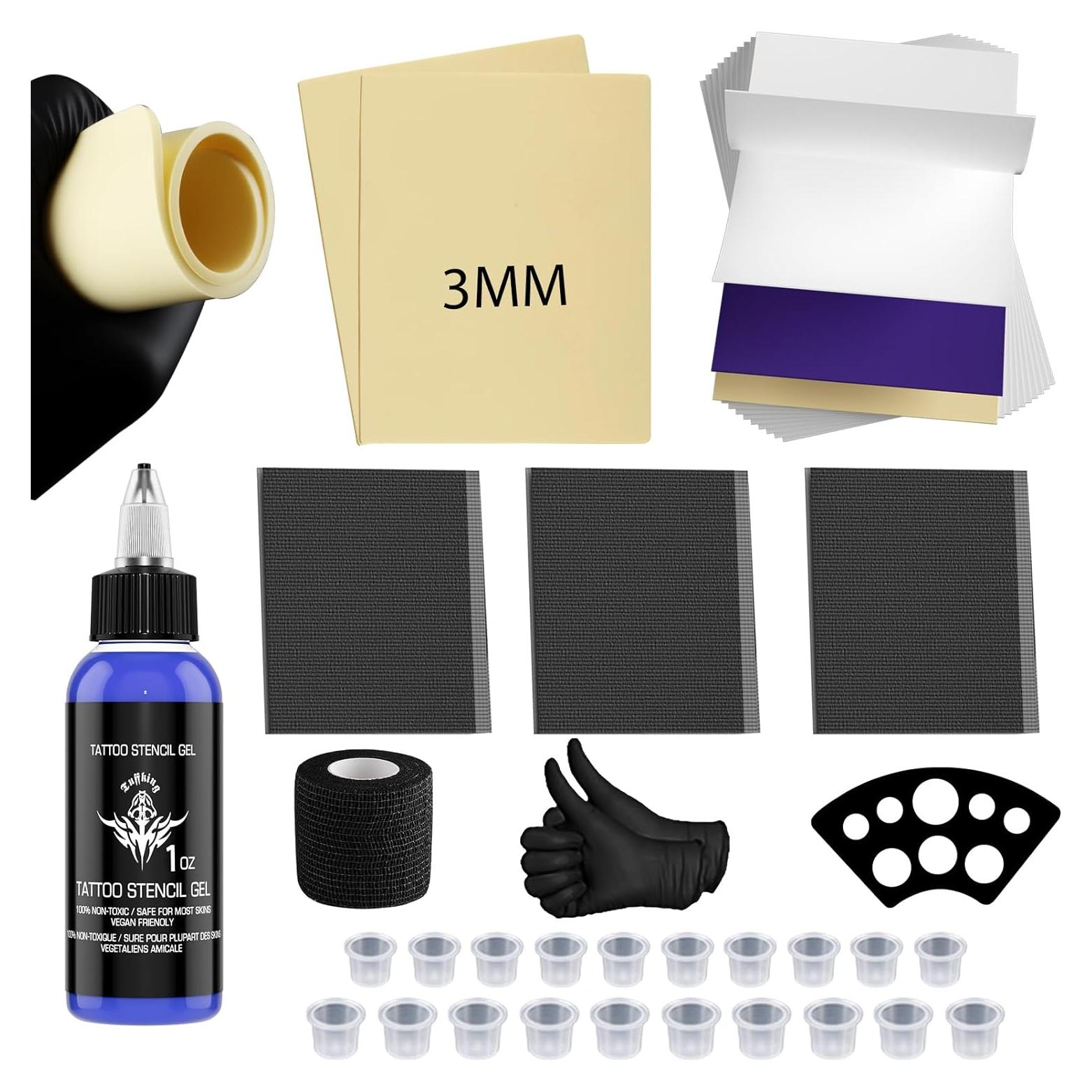 Kit de Práctica de Tatuaje YBEAUTY con 35 Piezas