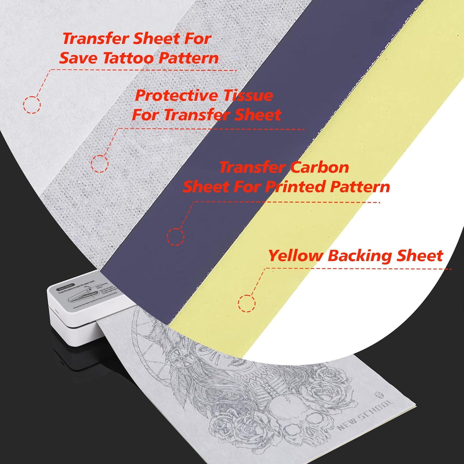 Kit de Práctica de Tatuaje YBEAUTY con 35 Piezas