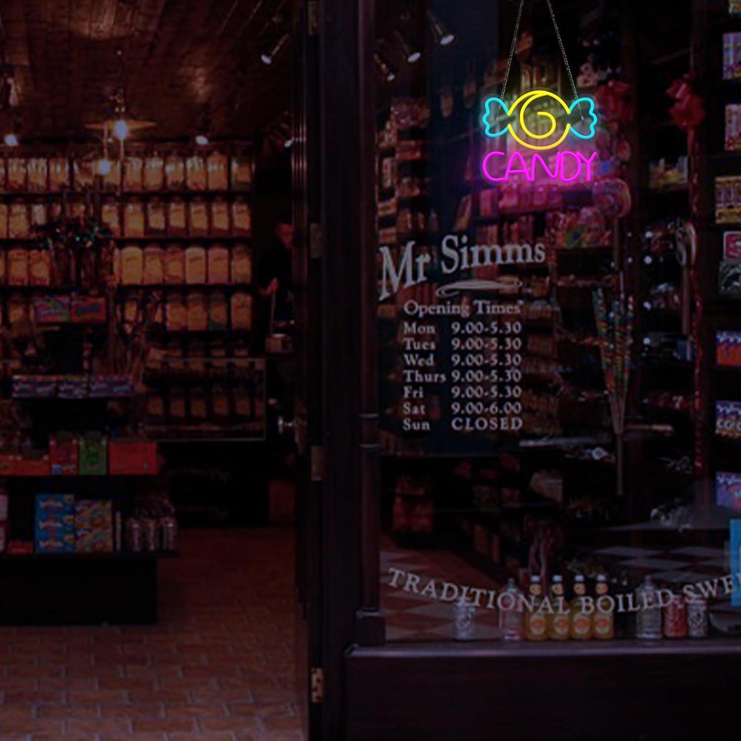 Letrero de Neón DULCE OkiyiD para Decoración de Pared