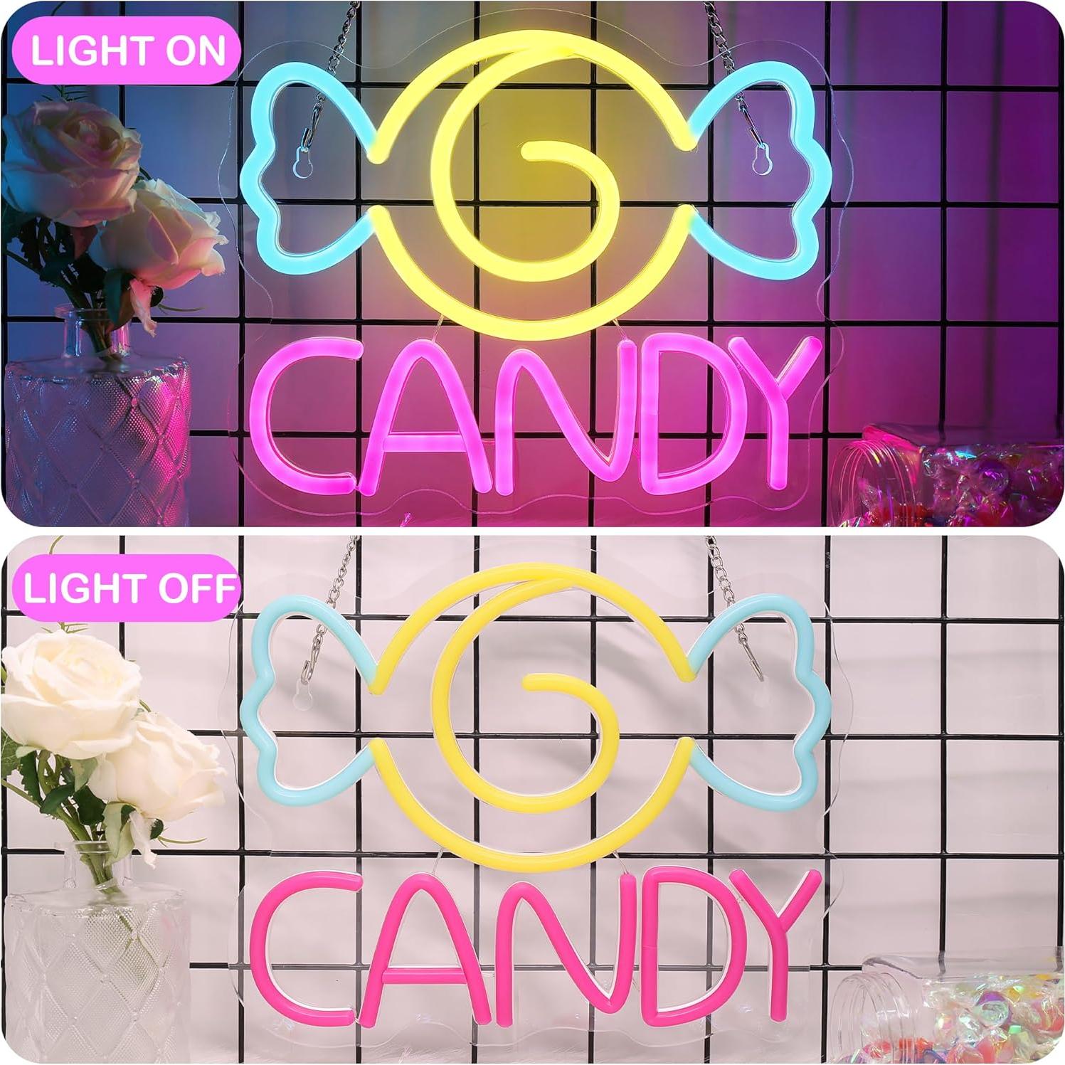 Letrero de Neón DULCE OkiyiD para Decoración de Pared