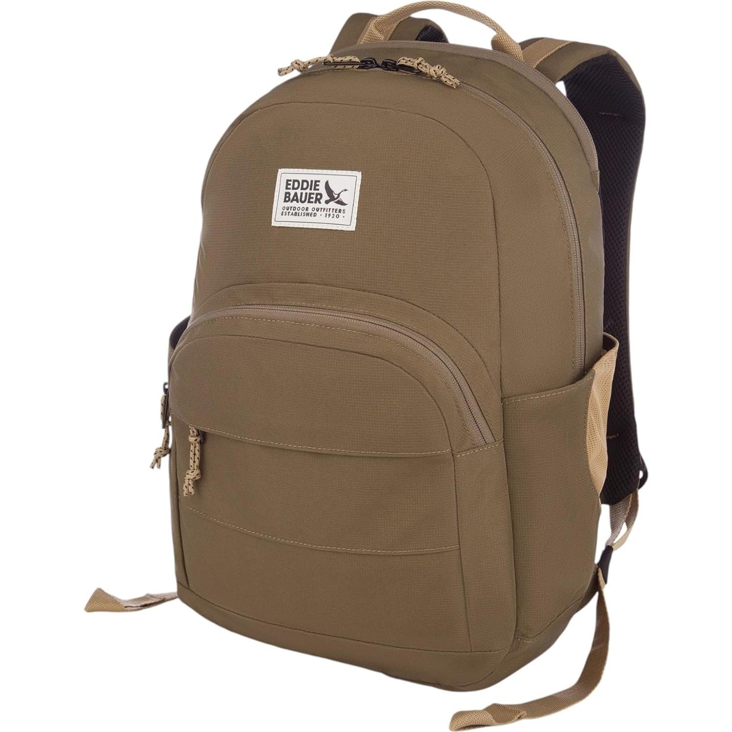 Mochila Campus Eddie Bauer 26L para Laptop - Verde Adler