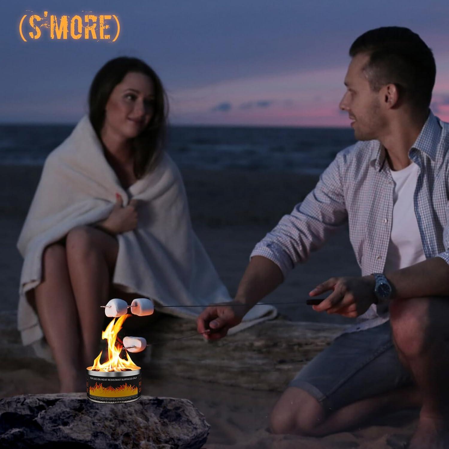 Hoguera Portátil MR MIRYE para Smores - 10 cm, Sin Chispas