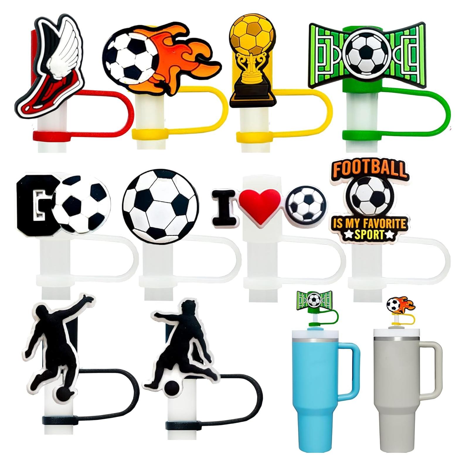 10 Tapas de Pajita de Silicona Kinearcharms para Tazas Stanley 10mm