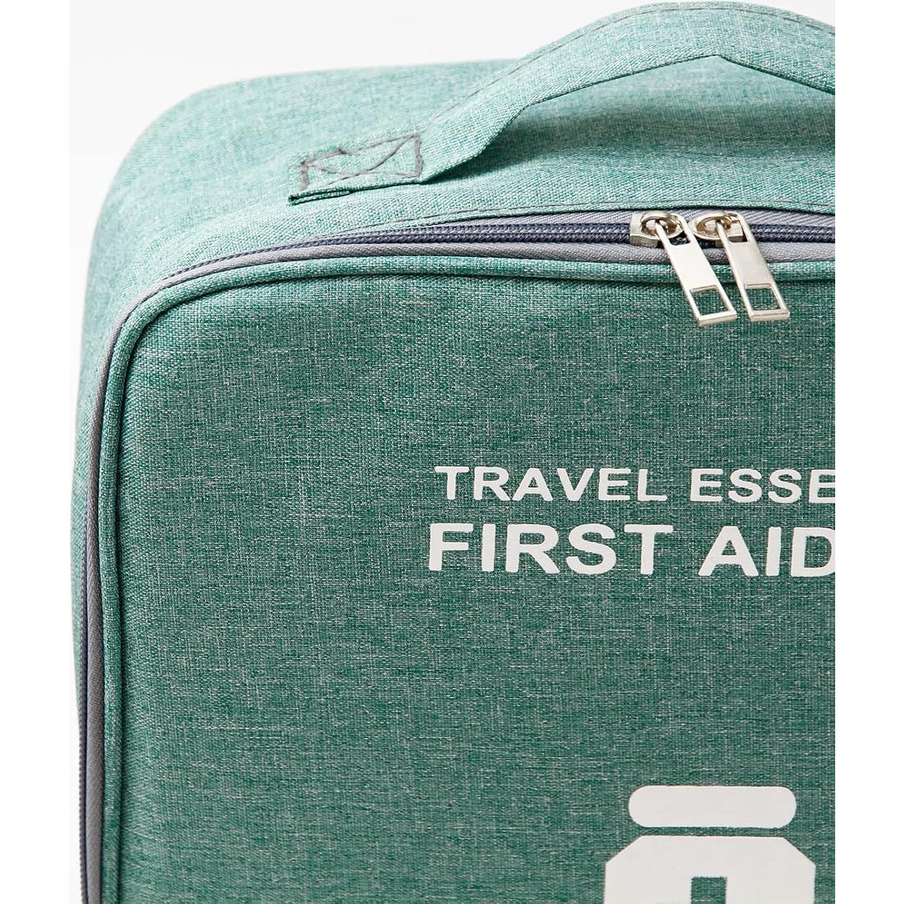 Bolsas de Primeros Auxilios Vacías TOPASION - 2 Tamaños Verde