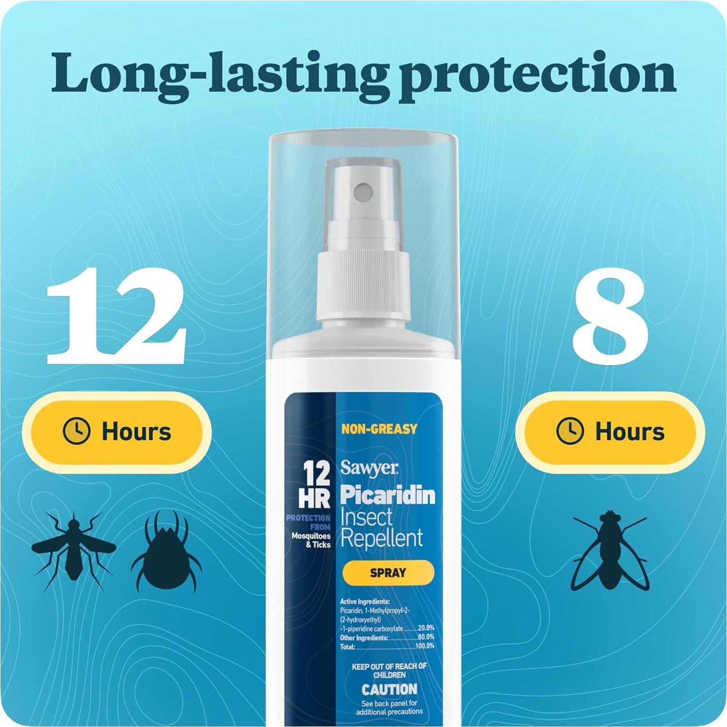 Repelente de Insectos Sawyer SP543 20% Picaridina 85g Spray