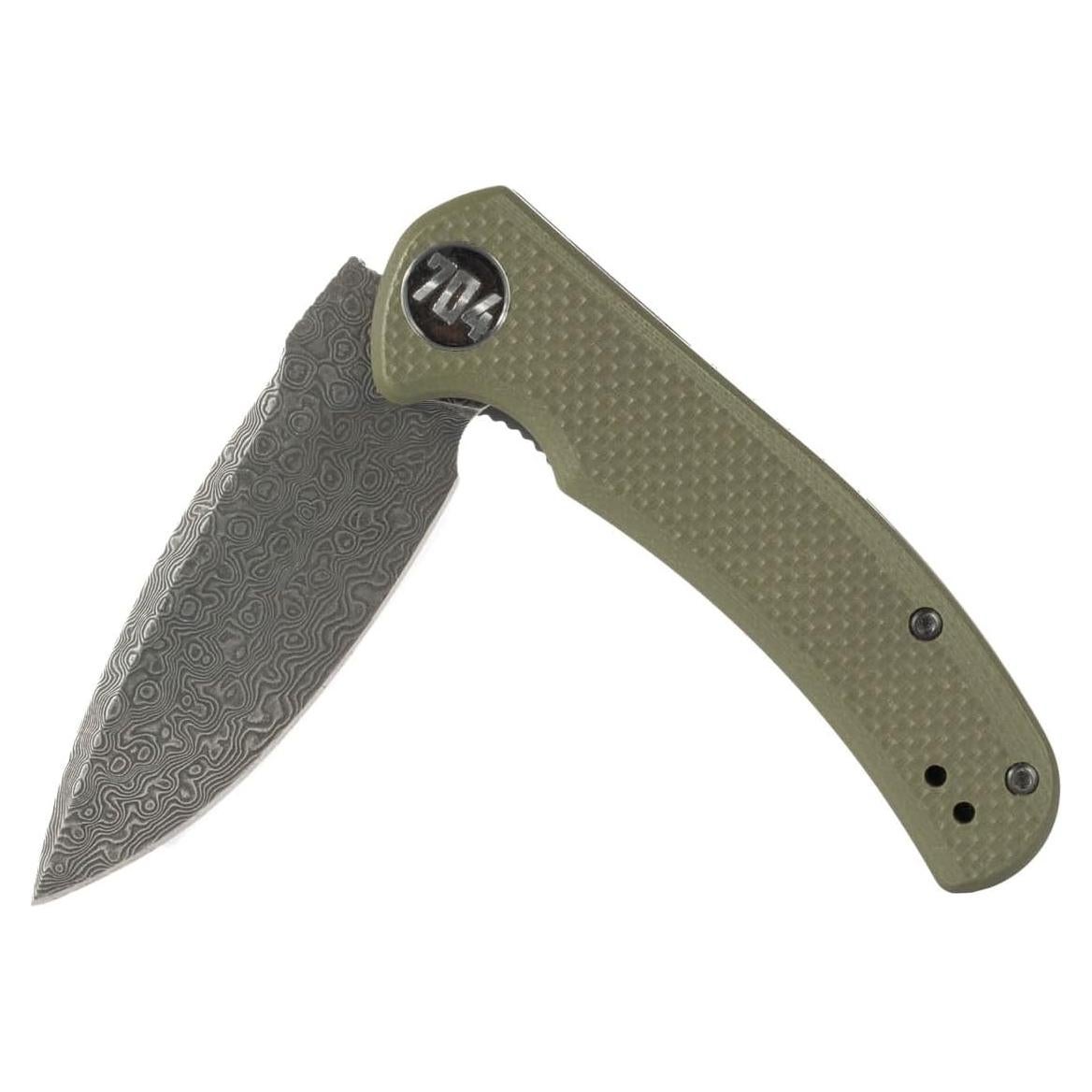 Cuchillo Plegable 704 Gear Urban Ranger Lite Damasco Verde