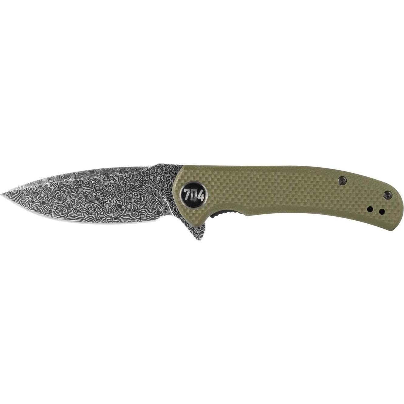 Cuchillo Plegable 704 Gear Urban Ranger Lite Damasco Verde