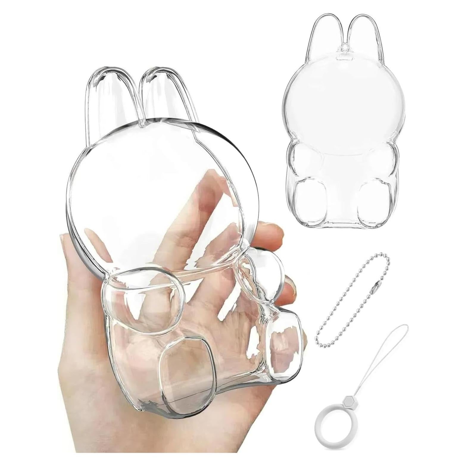 Funda Protectora Acrílica para Figuras Sentadas LABUBU