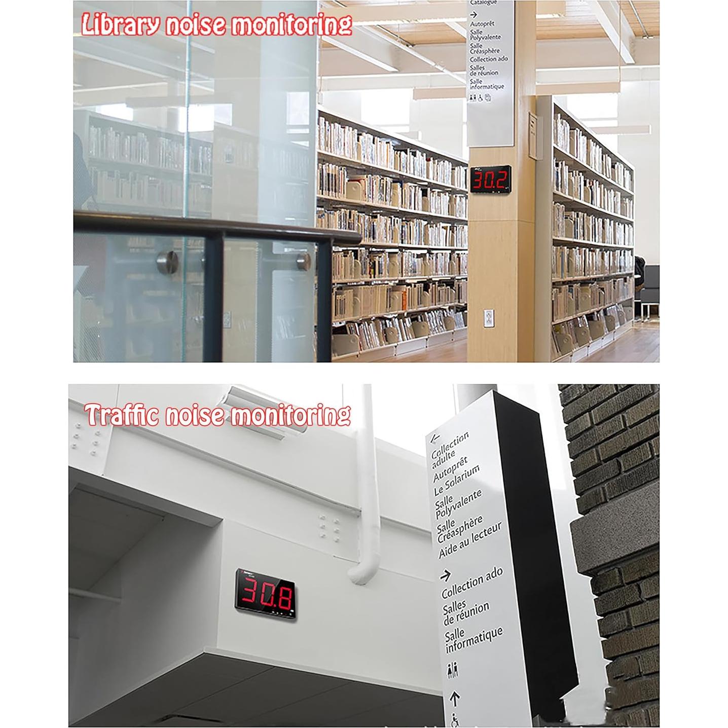 Medidor de Nivel de Sonido Digital SNDWAY SW-525A 30-130dB