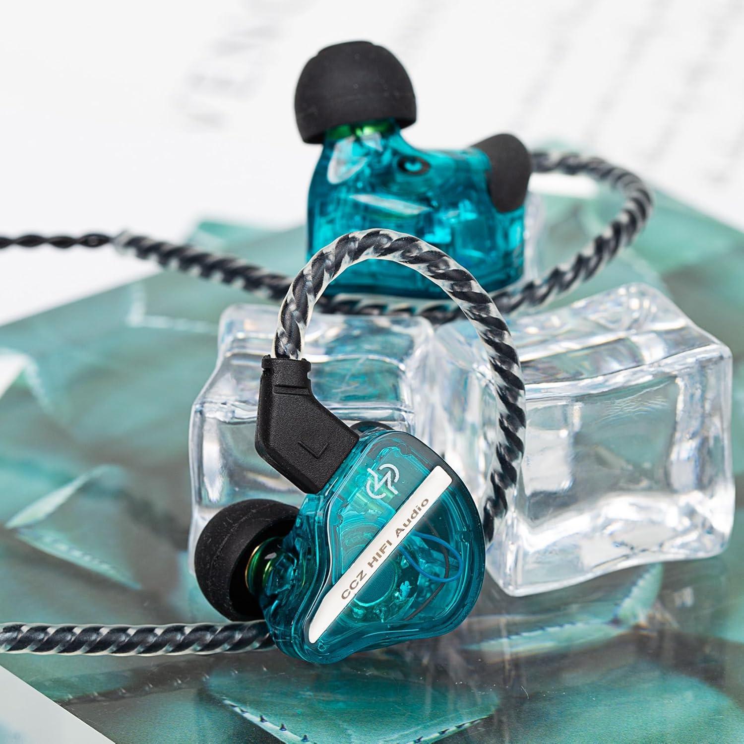 Auriculares Gaming CCZ DC01 Pro In Ear con Micrófono Cian