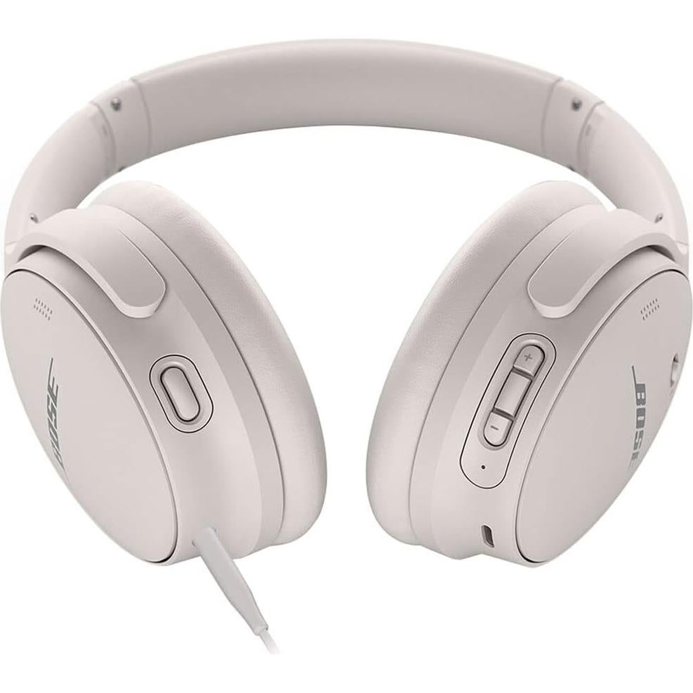 Auriculares Inalámbricos Bose QuietComfort 45 con Cancelación de Ruido - Humo Blanco