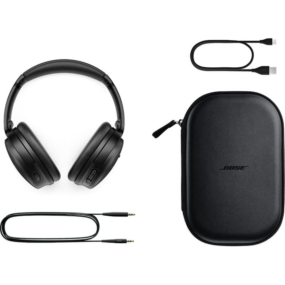 Auriculares Inalámbricos Bose QuietComfort 45 con Cancelación de Ruido - Humo Blanco