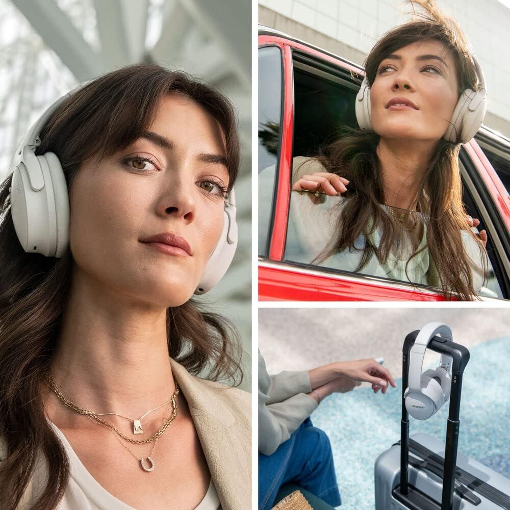 Auriculares Inalámbricos Bose QuietComfort 45 con Cancelación de Ruido - Humo Blanco