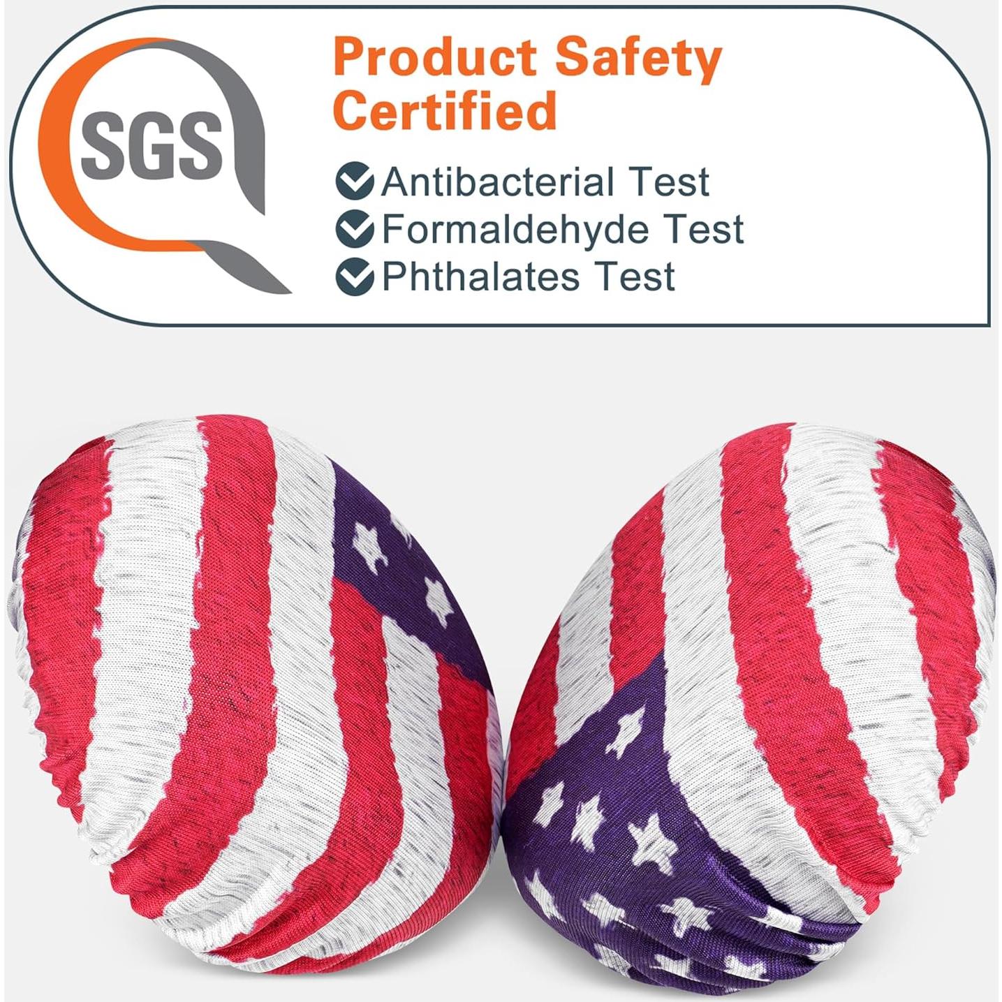 Fundas Lavables para Auriculares GEEKRIA - Bandera de América