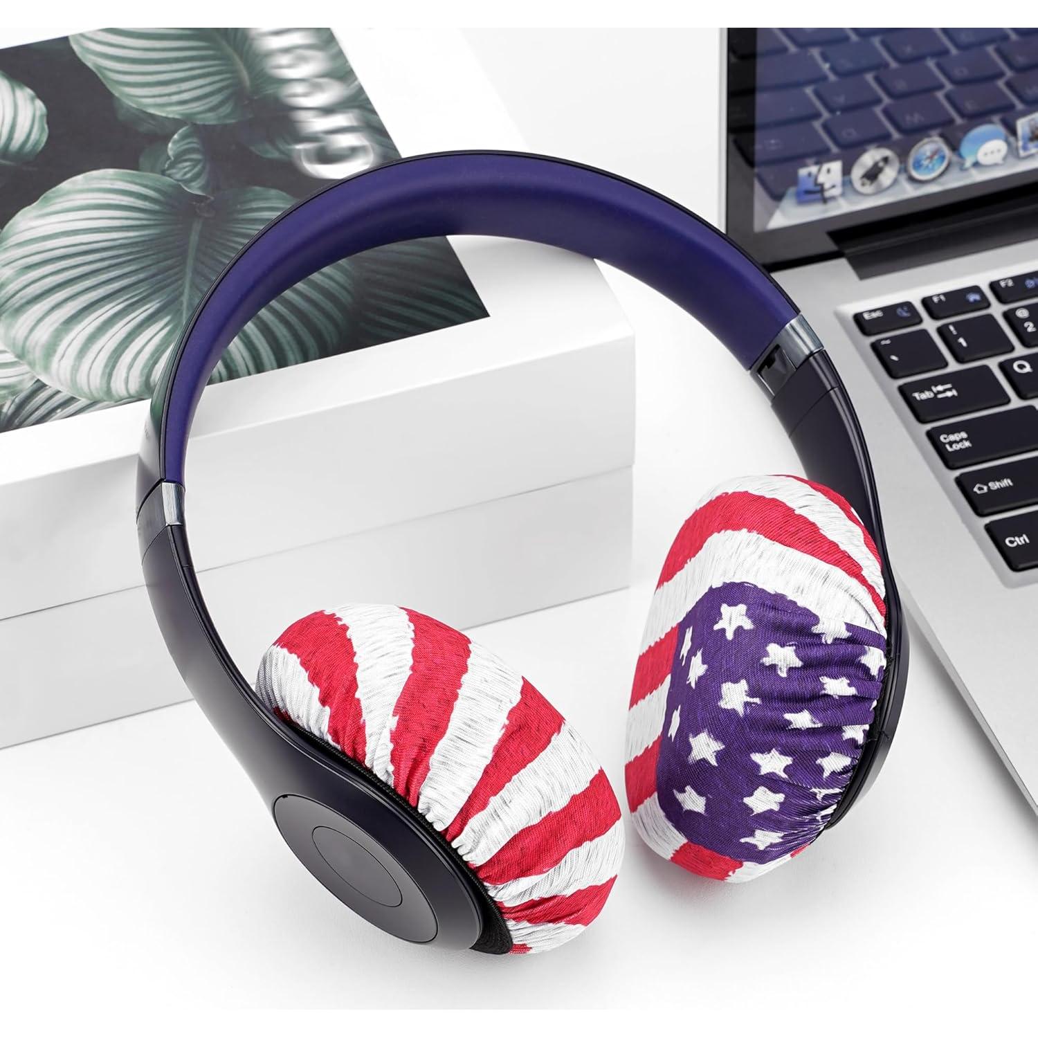 Fundas Lavables para Auriculares GEEKRIA - Bandera de América
