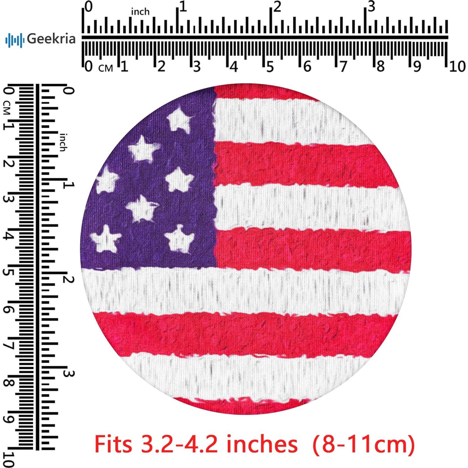 Fundas Lavables para Auriculares GEEKRIA - Bandera de América