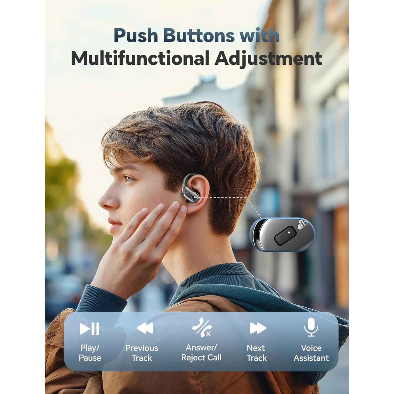 Auriculares Bluetooth DBsono T804 Inalámbricos 40H Resistente Agua